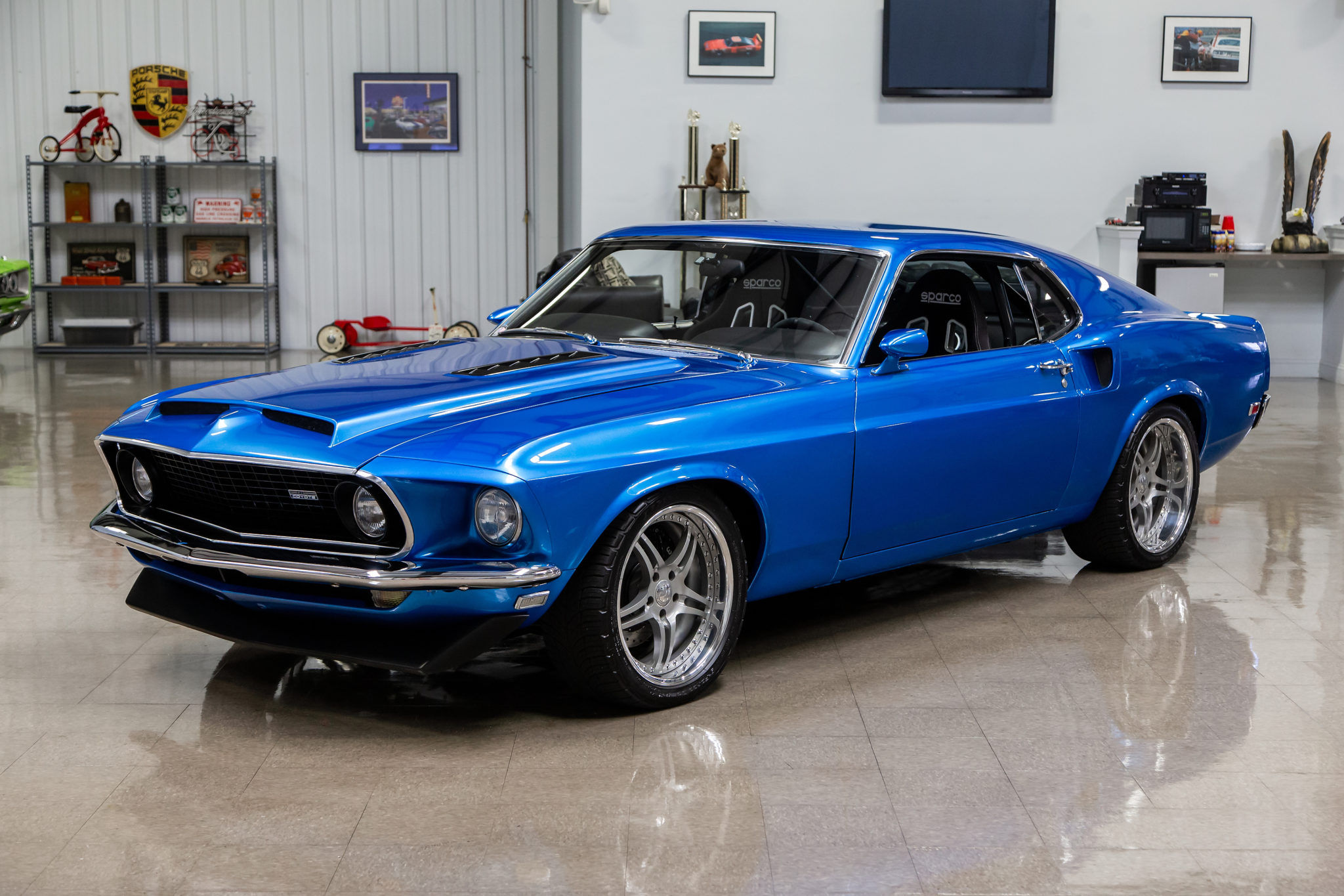 Wallpaper #GEC3L5MBJhL2WPbab77t46 1969 Mustang Coupe Restomod