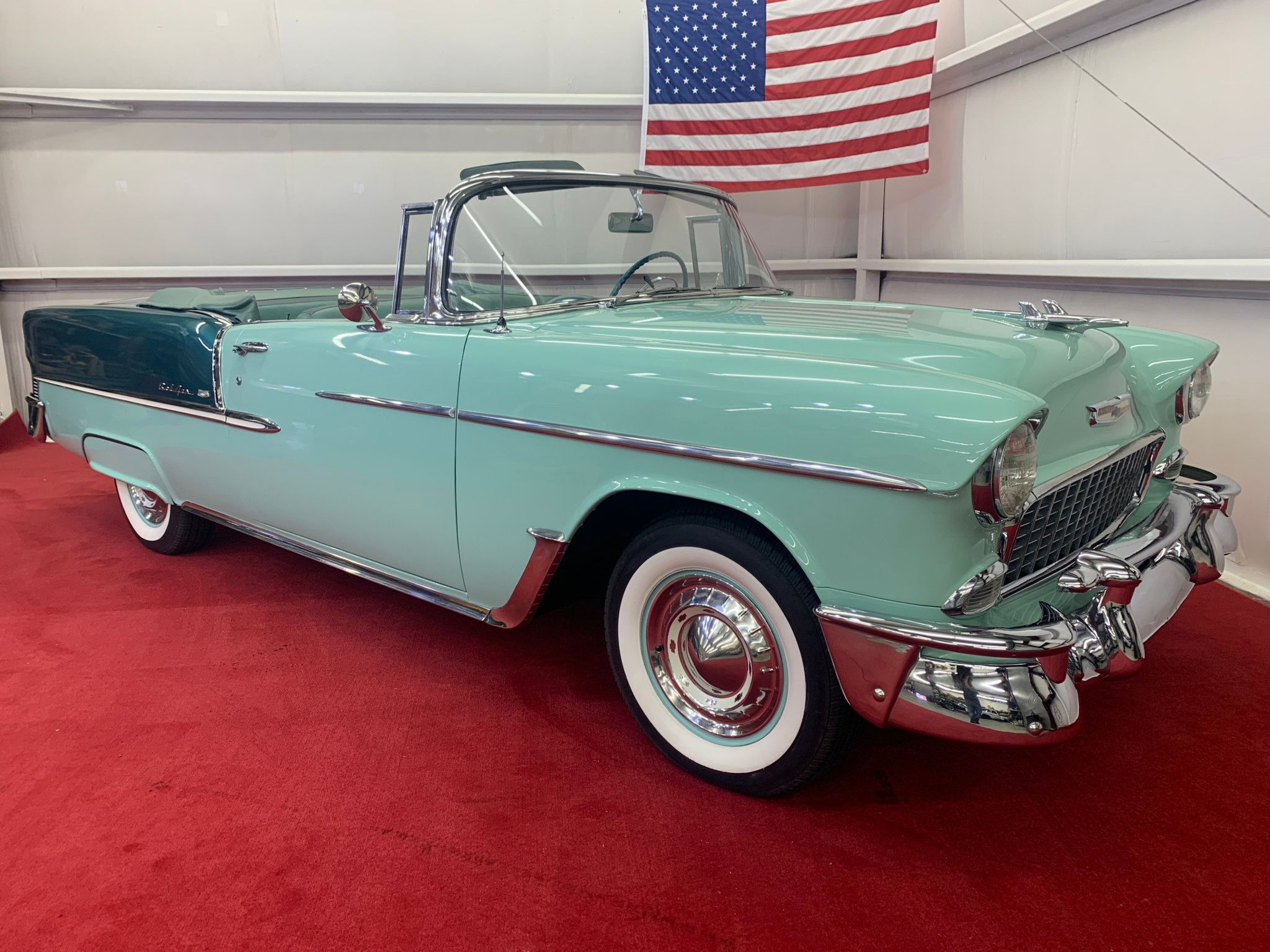 Wallpaper #KywmSZMB0E1QgA7wkvJ-27 1955 Chevrolet Bel Air Convertible for Sale on Bat Auctions Closed on