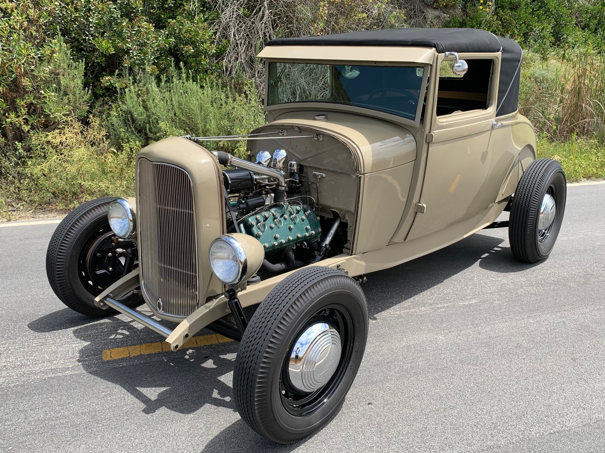 Wallpaper #c2hLGJMBSpphPi3-zBJm14 1929 Ford Model a Sport Coupe Hot Rod for Sale on Bat Auctions Sold