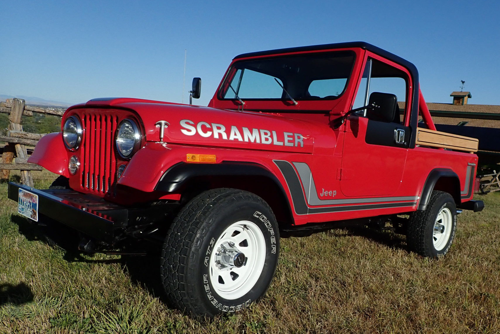 Wallpaper #ABnEO48BtGB6xQ786bI_22 1985 Jeep Cj 8 Scrambler 4 Speed for Sale on Bat Auctions Sold for