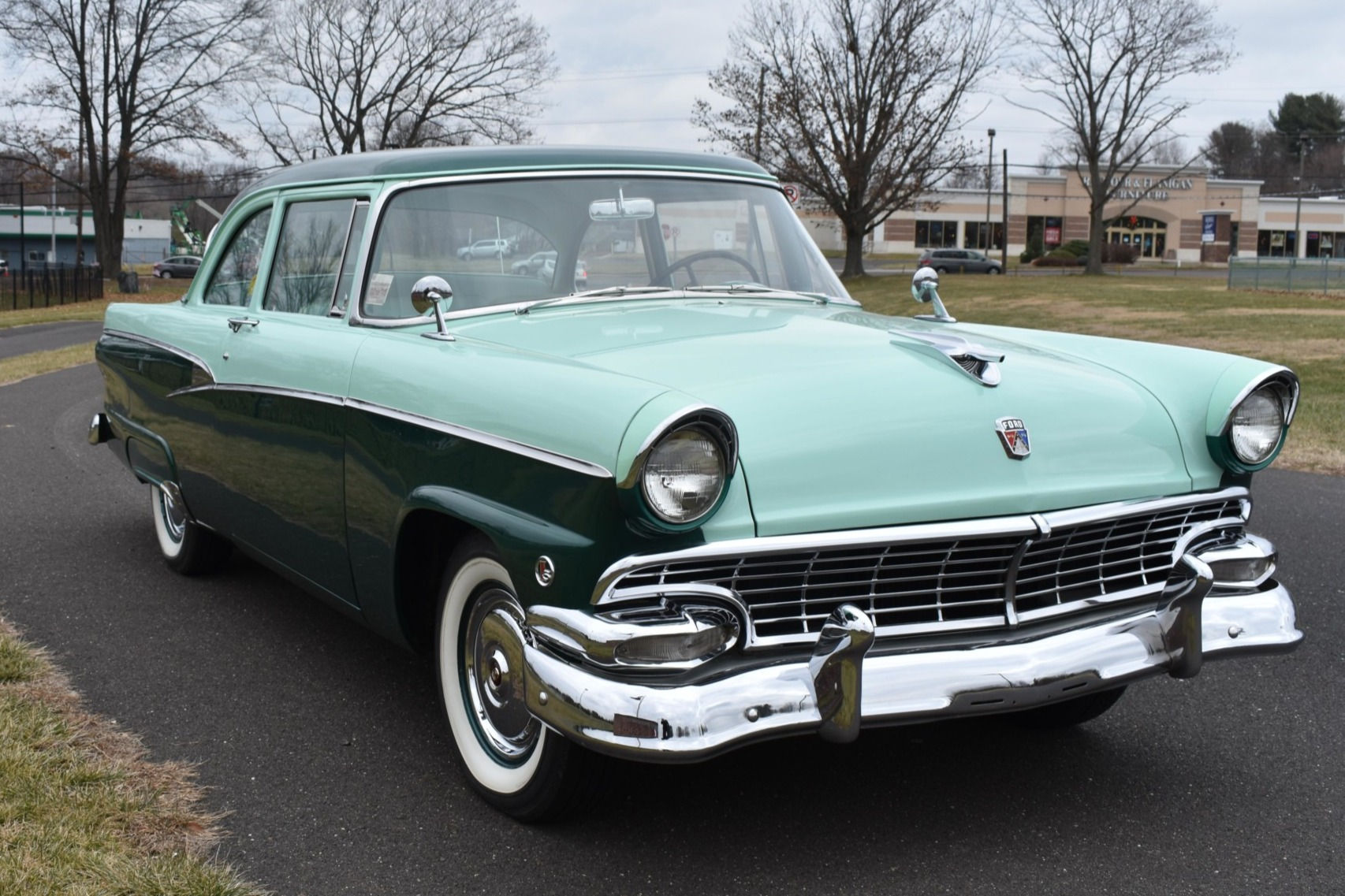 Wallpaper #QQNmZJMBpyOg8YnEAtcZ174 1956 Ford Customline Two Door Sedan for Sale on Bat Auctions Closed