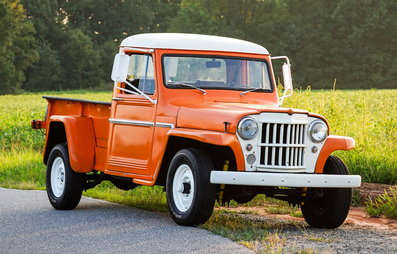 Wallpaper #AxnFO48BtGB6xQ78_bI_6 1962 Willys Overland Jeep Pickup Woverdrive for Sale on Bat Auctions