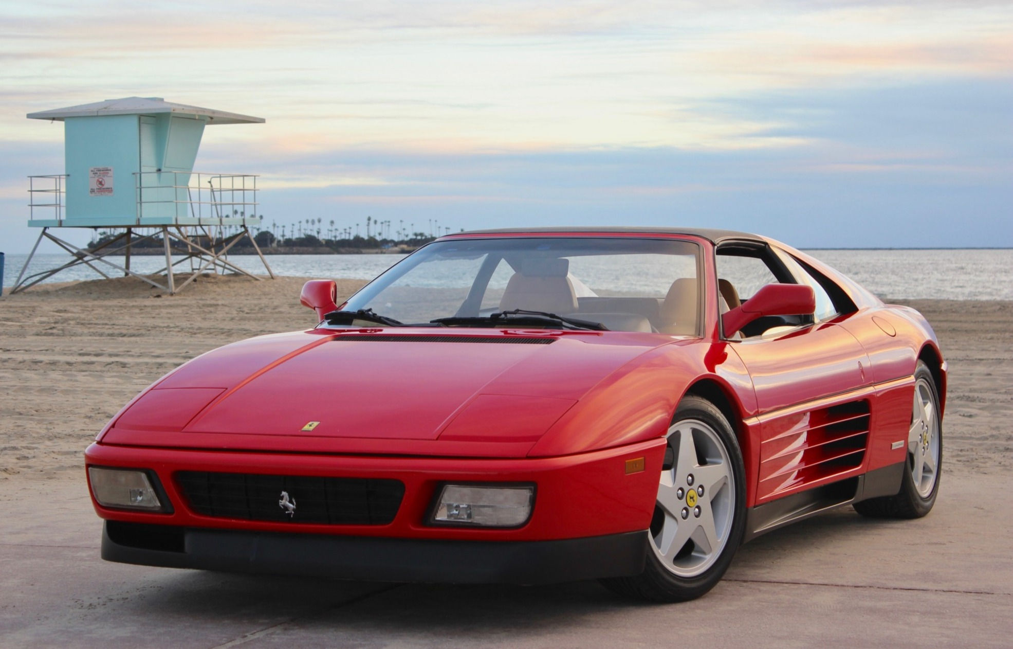 Wallpaper #KRmfA48BtGB6xQ78jkzN36 1991 Ferrari 348 Ts for Sale on Bat Auctions Sold for 46250 on