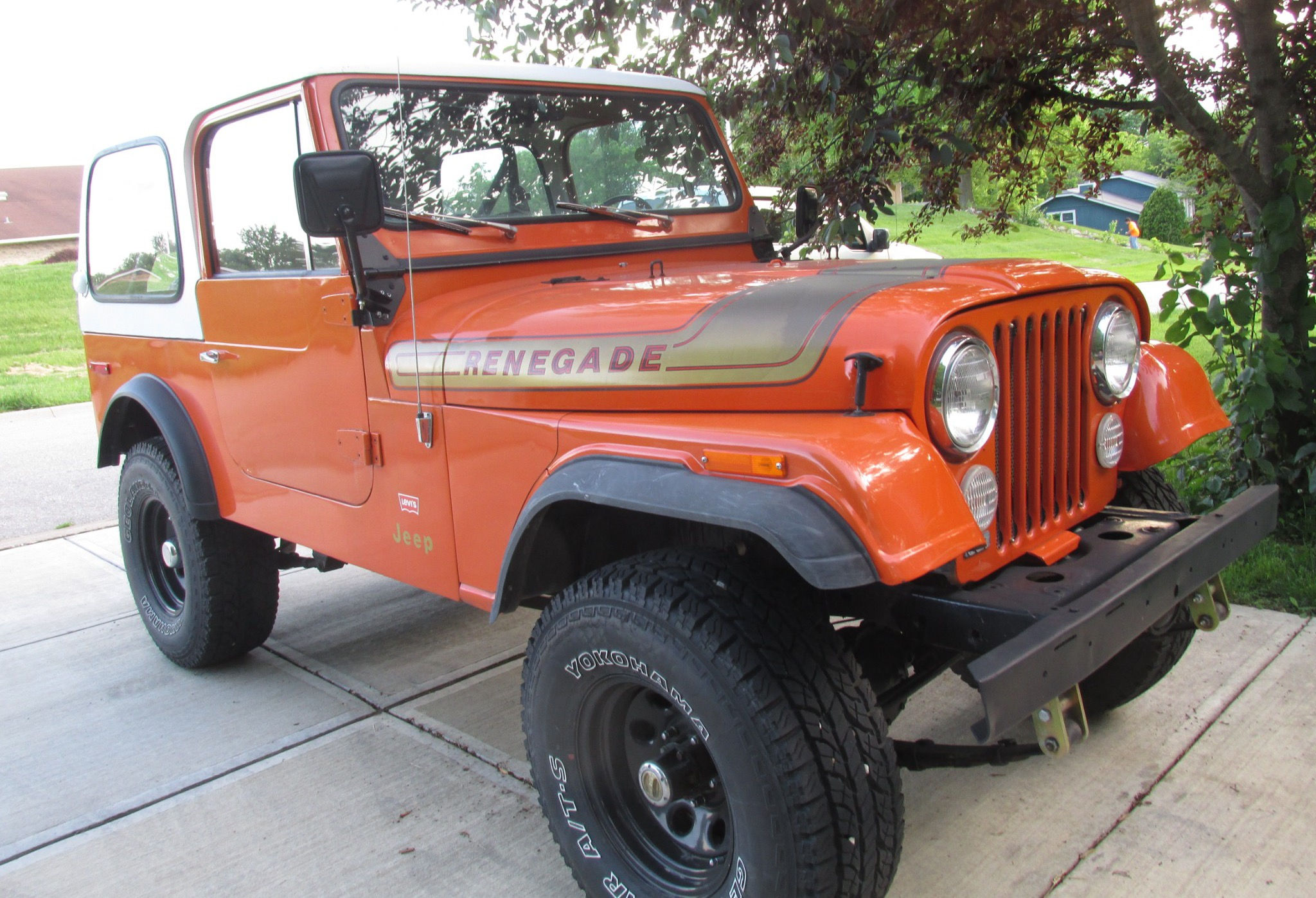 Wallpaper #wB3uLJMBlOZrFDOkqcxH327 1976 Jeep Cj 7 Renegade for Sale on Bat Auctions Closed on September
