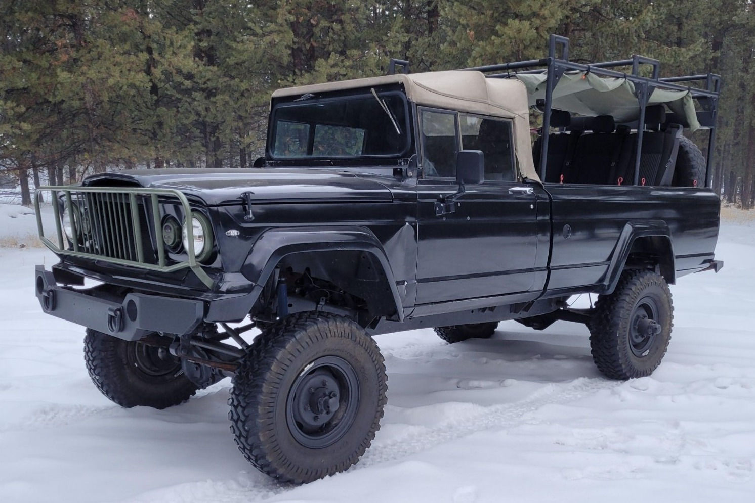 Wallpaper #hWeKB5MBSpphPi3-esYK297 No Reserve 350 Powered 1969 Kaiser Jeep M715 for Sale on Bat Auctions