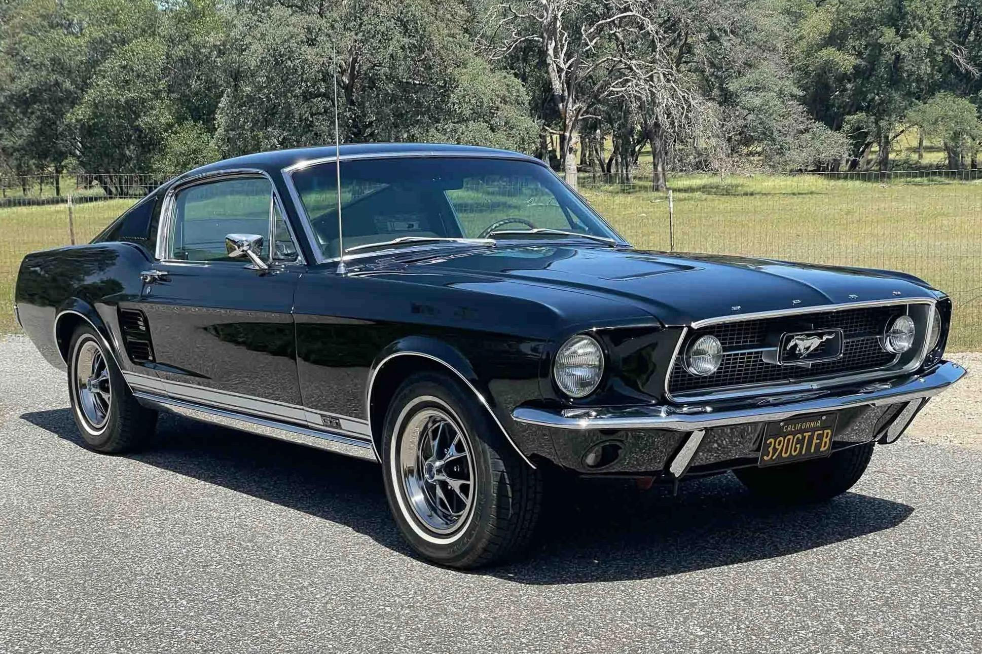 Wallpaper #ZXfJJpMB-pgBXx60nKMQ72 1967 Ford Mustang GT Fastback S Code 4 Speed for Sale on Bat Auctions