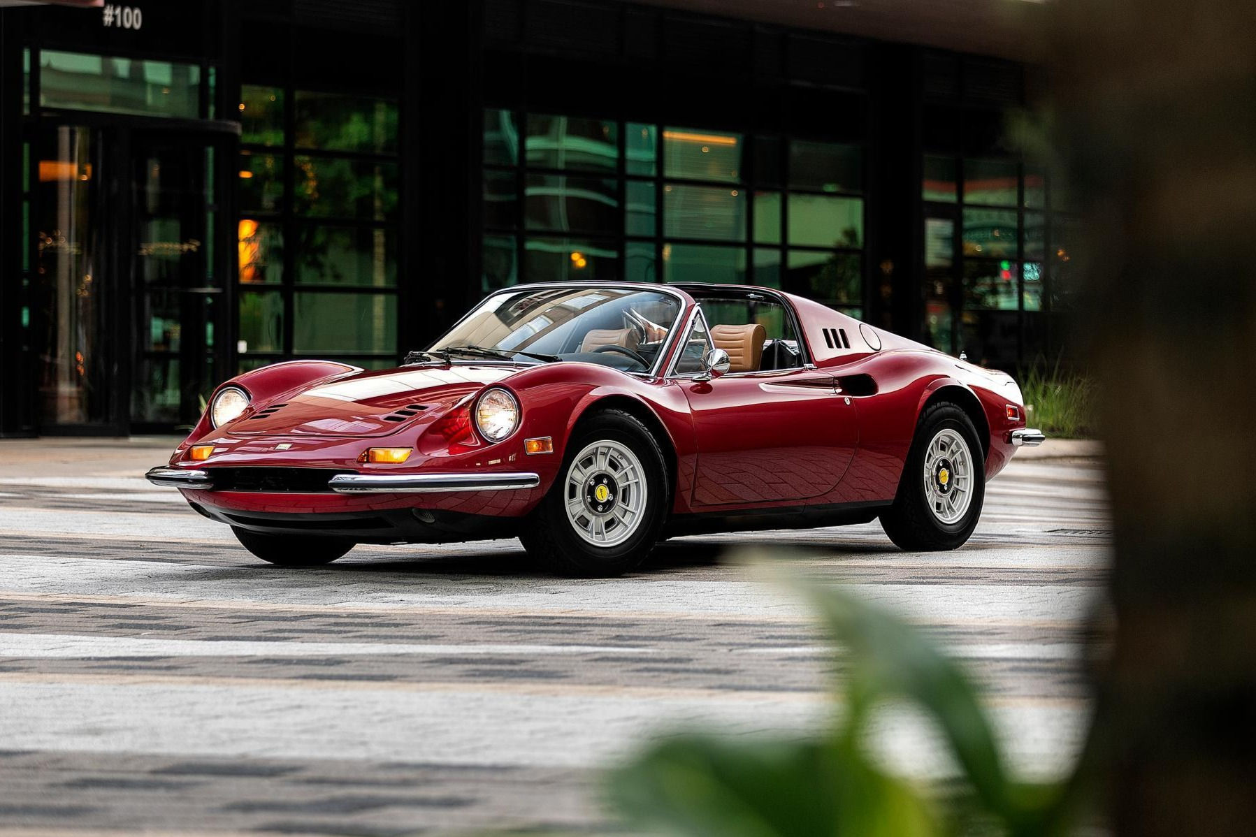 Wallpaper #0GiOH5MBSpphPi3-XCtO88 1973 Ferrari Dino 246 Gts for Sale on Bat Auctions Sold for 630000