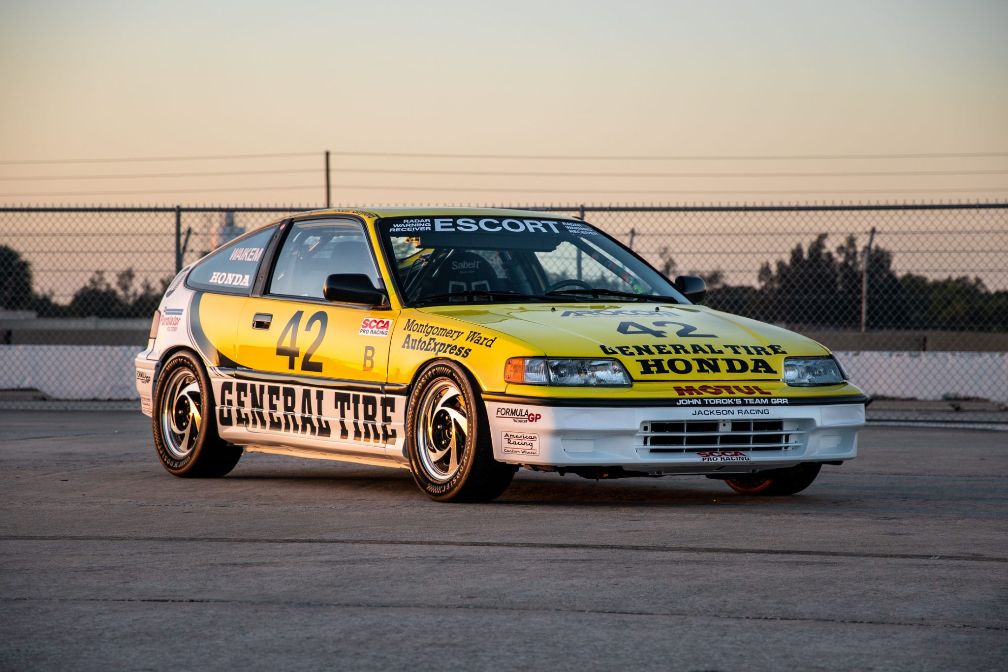 Wallpaper #8H3a9I4Bnwiau_P6ohBA54 1989 Honda Crx Si Scca Race Car for Sale on Bat Auctions Sold for