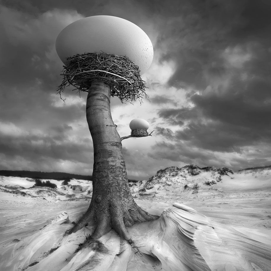 Wallpaper #tbjY3JIBJvJKYCmEhf1i130 Surreal Photo Manipulation by Photographer Dariusz Klimczak Demilked
