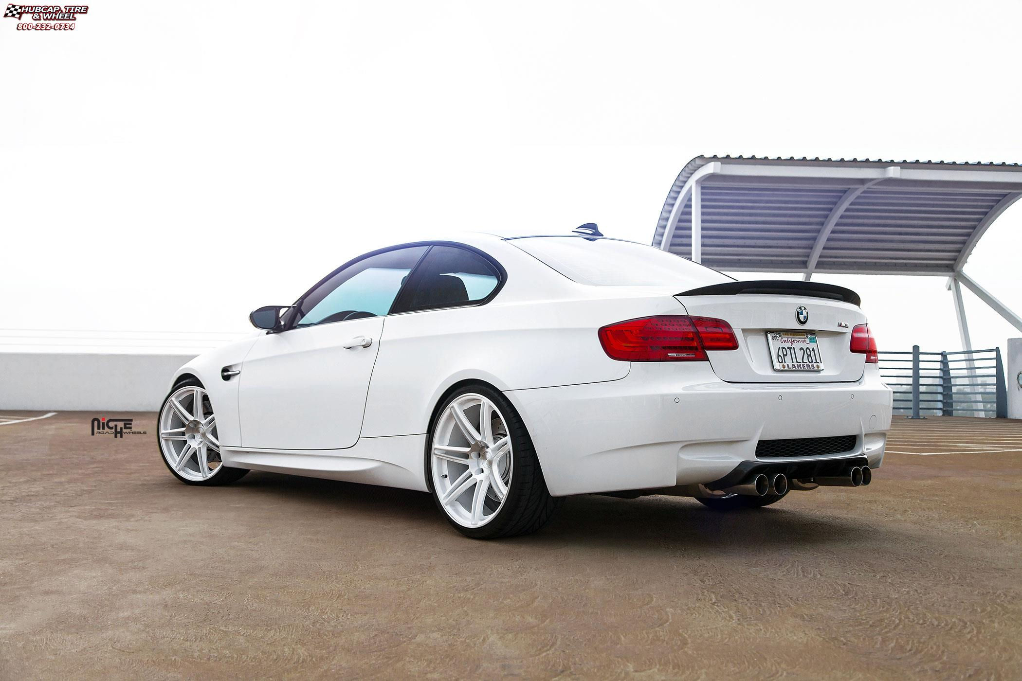 Wallpaper #IgA9644BSdW8dNouBBG33 BMW M3 Niche Lucerne H56 Wheels Gloss White Machined