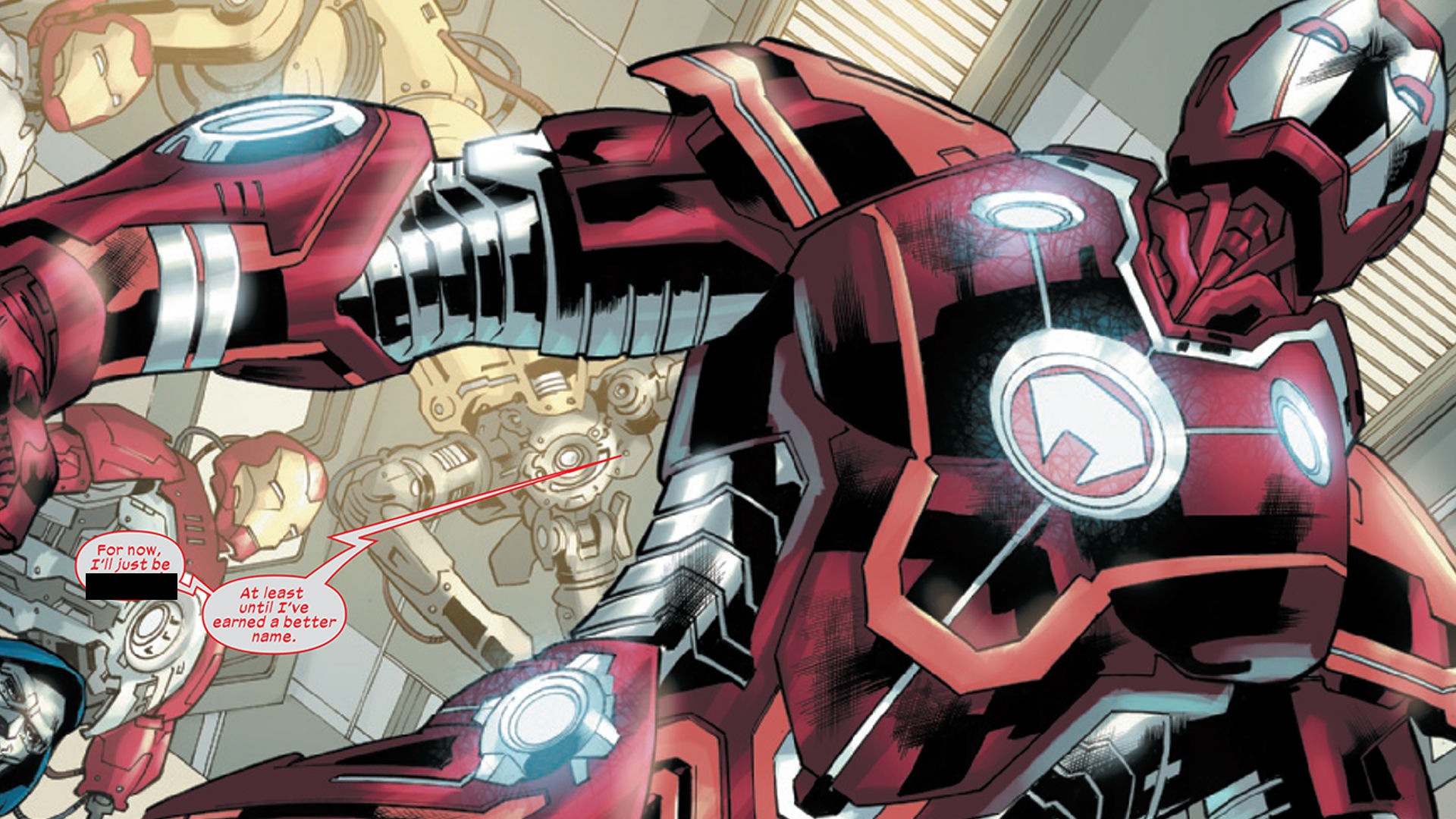 Wallpaper #J6WTOJMBVBiSkHCaZY7-97 Tony Stark Becomes the First New Superhero of the Reborn Ultimate
