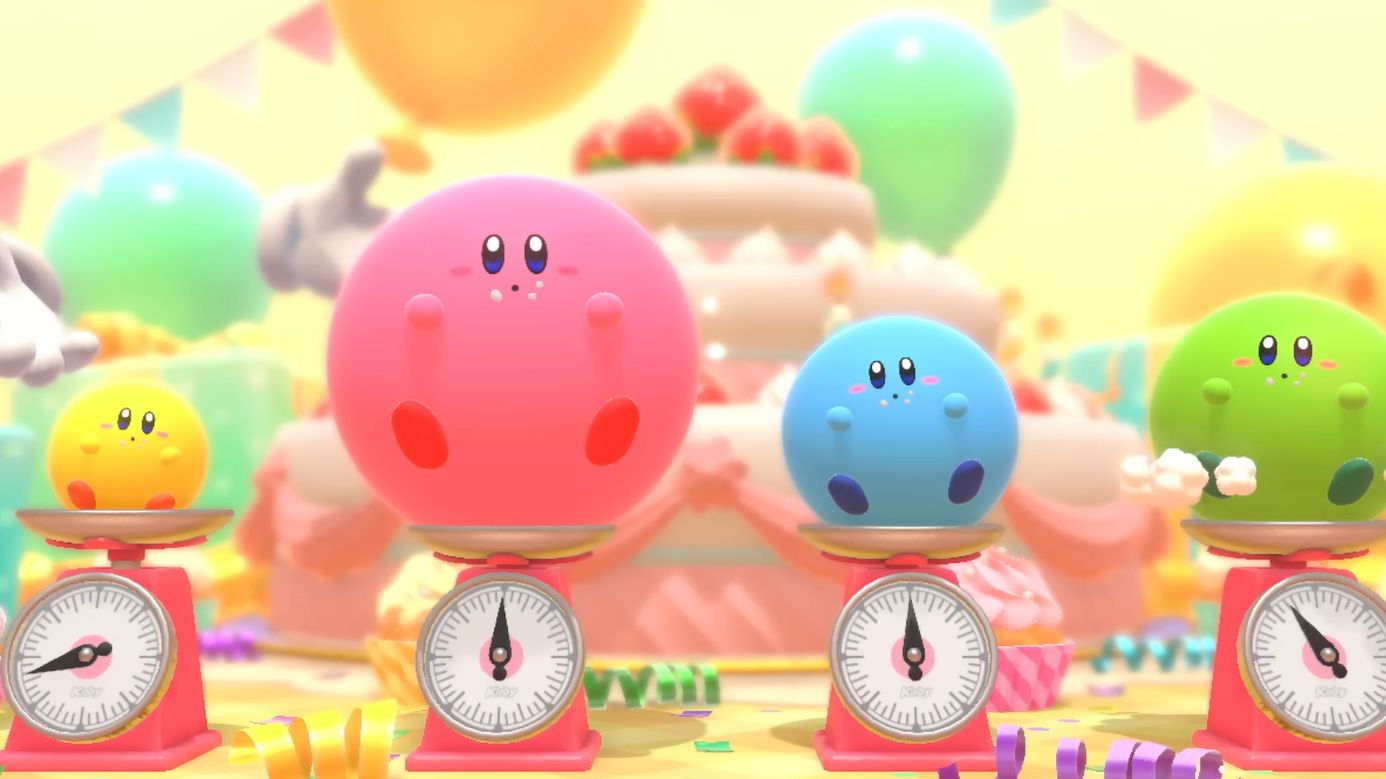 Wallpaper #W2c4_JIBSpphPi3-KZeF342 It Looks Like Kirby Ate Fall Guys and You Can Play the Result Next