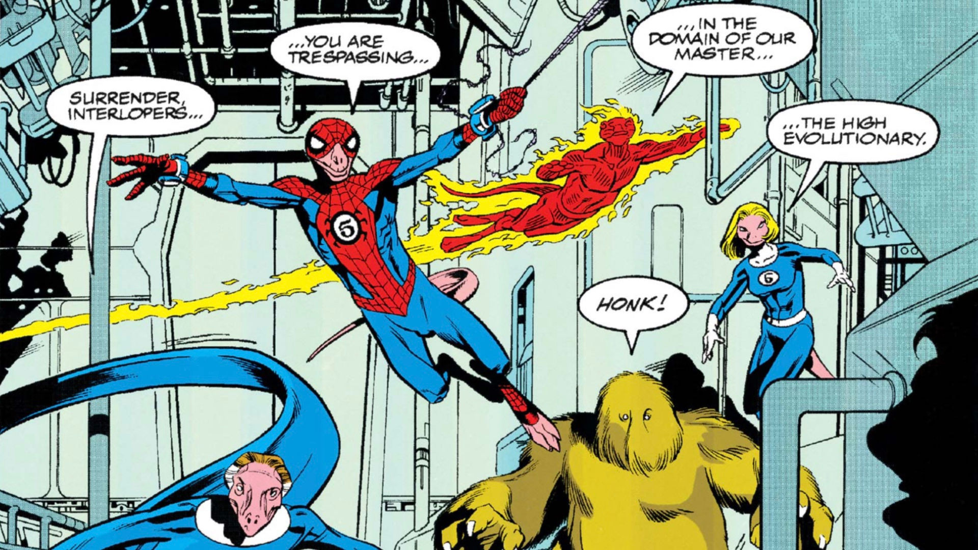 Wallpaper #QiwuSZMB0E1QgA7wj_Jf63 The Weirdest Versions of Spider Man from Across the Marvel Comics