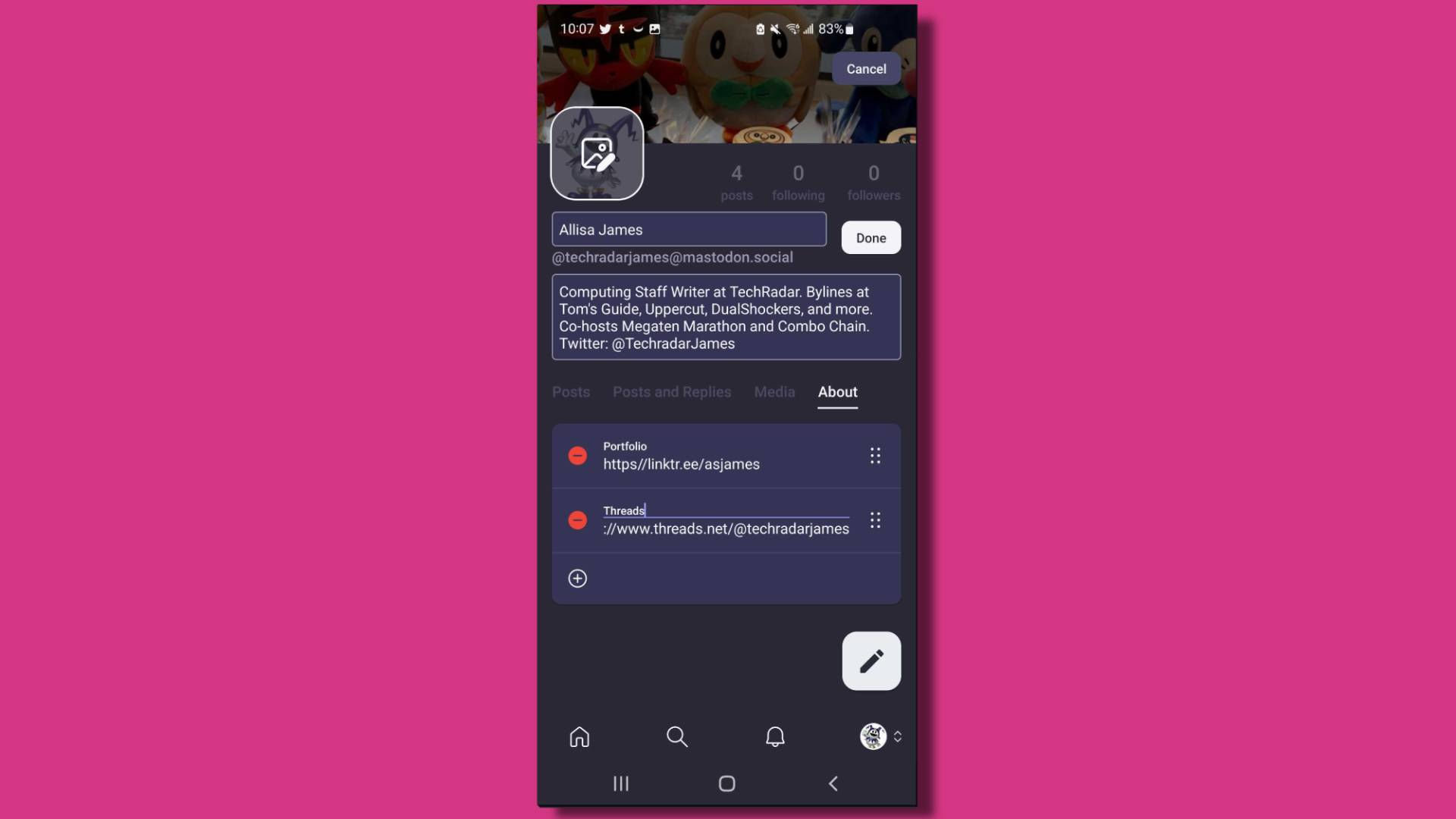 Wallpaper #ZGef9JIBSpphPi3-Vnsf127 How to Verify Your Threads Profile on Mastodon Techradar