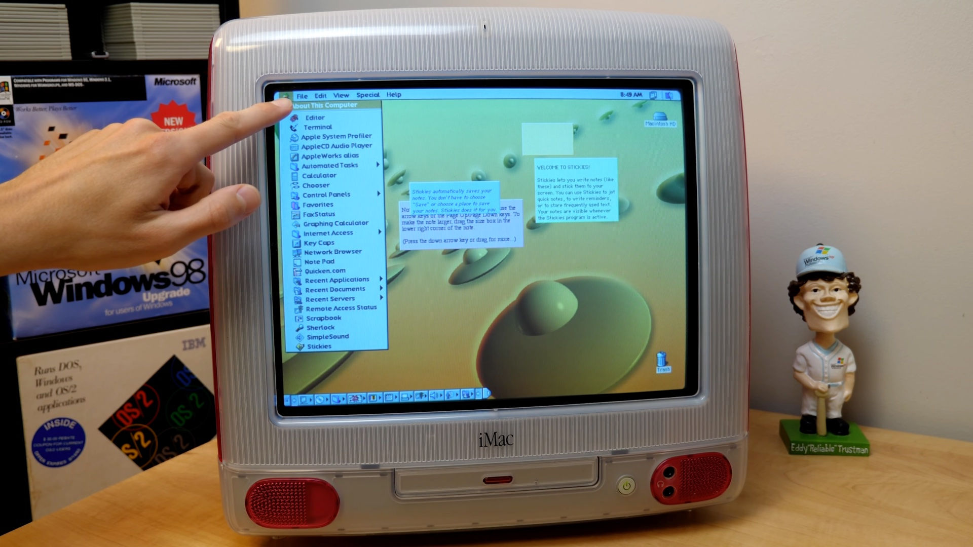 Wallpaper #amjwE5MBSpphPi3-kwI5334 This Touchscreen iMac G3 Prototype from 1999 is Every Bit as Awesome as
