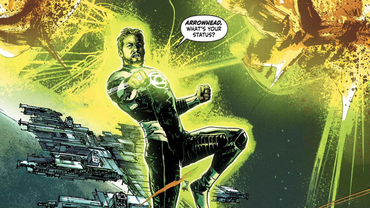 Wallpaper #zbiT2JIBJvJKYCmEYug8218 Green Lanterns vs Yellow Lanterns in Earth One Vol Two Preview