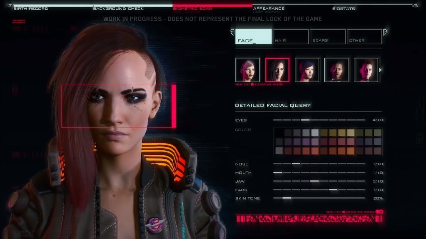 Wallpaper #WkAuMZMBJhL2WPbaGMVK113 Cyberpunk 2077s Character Creation Options Wont Be Limited by Gender