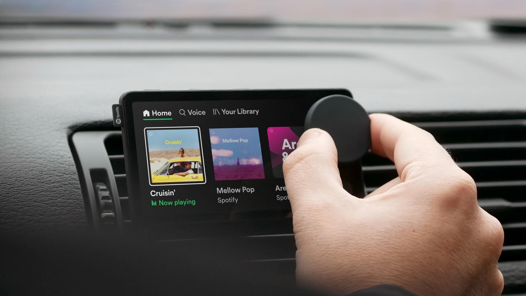 Wallpaper #gn0m8Y4Bnwiau_P6vQh941 Spotifys Car Thing Replaces Your Air Vents with a Smart Music