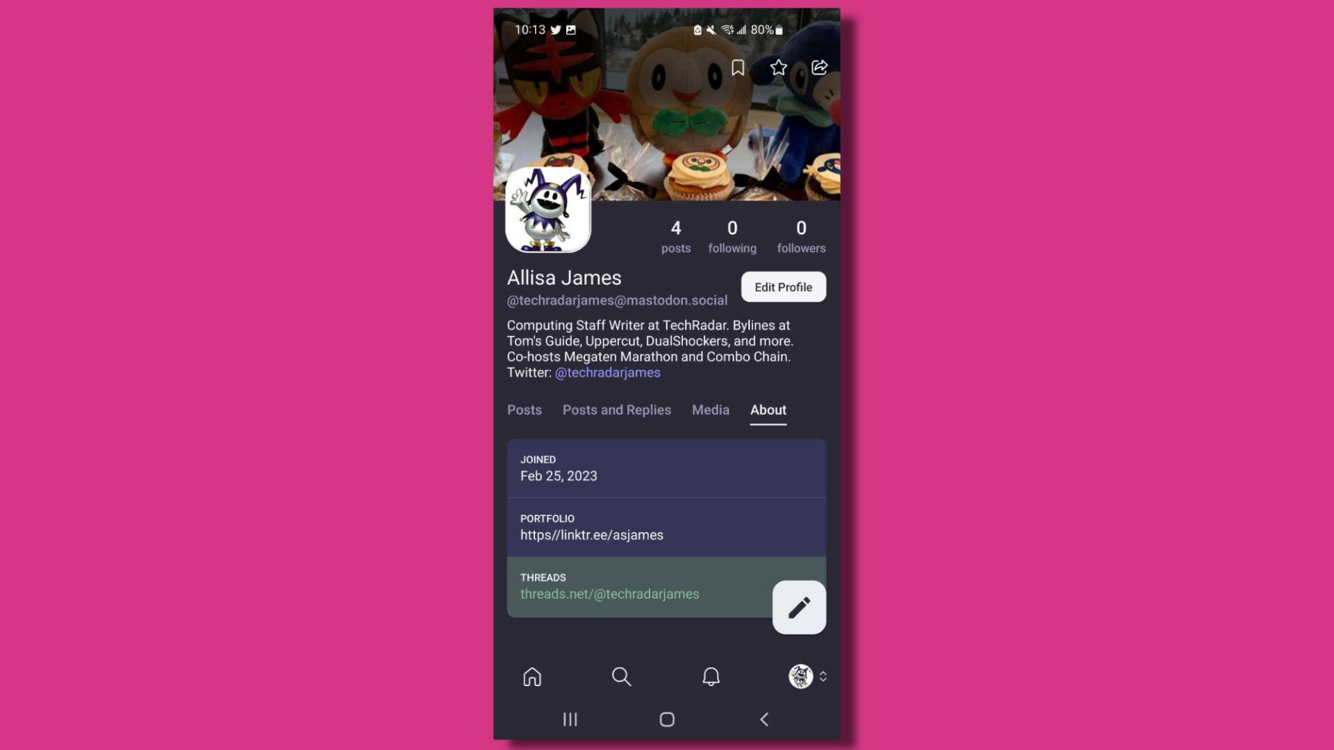 Wallpaper #ZGef9JIBSpphPi3-Vnsf238 How to Verify Your Threads Profile on Mastodon Techradar