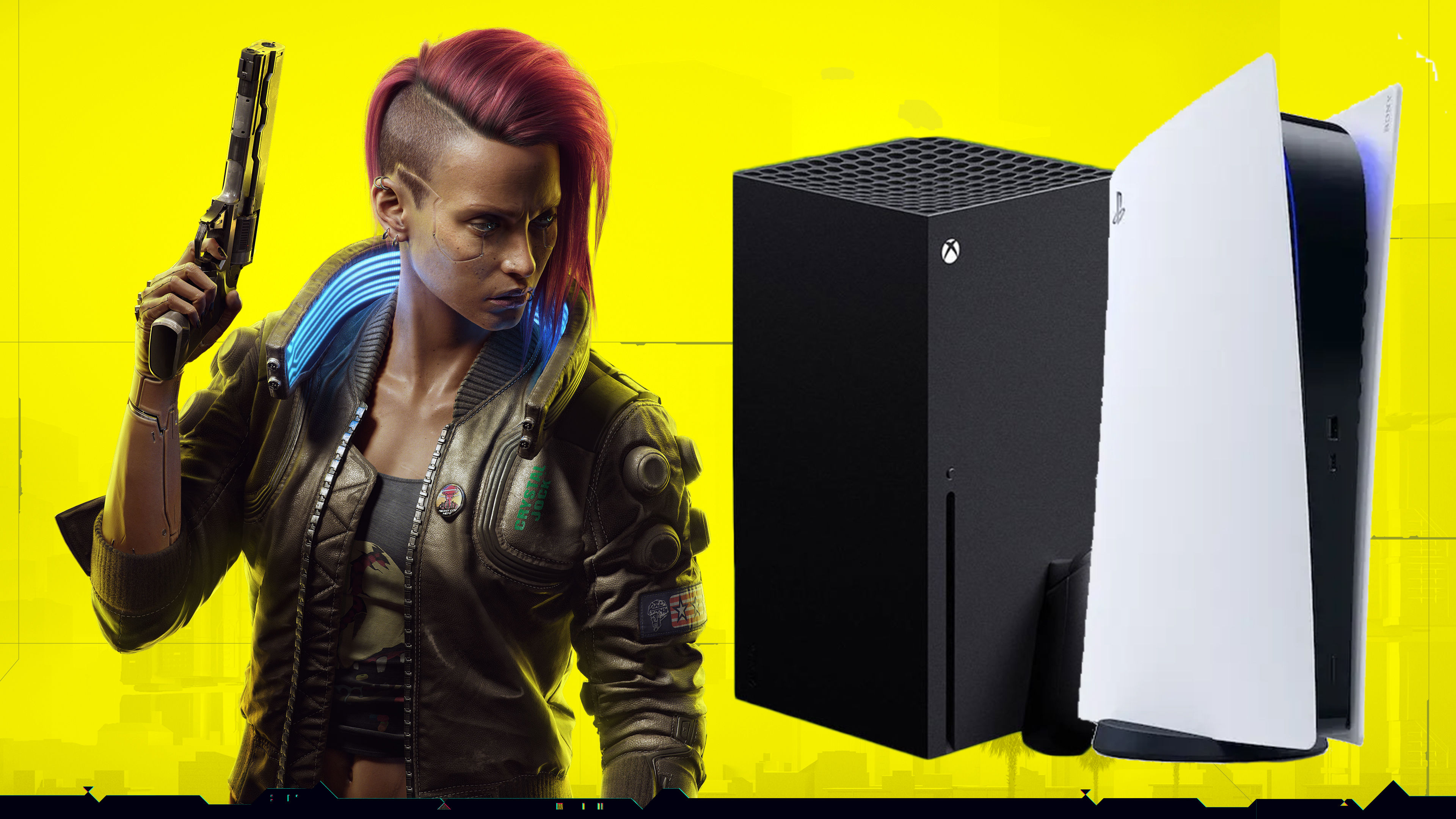 Wallpaper #uxlvBI8BtGB6xQ78P04L2 PS5 and Xbox Series X Cyberpunk 2077 Limited Edition Wraps Are Gorgeous