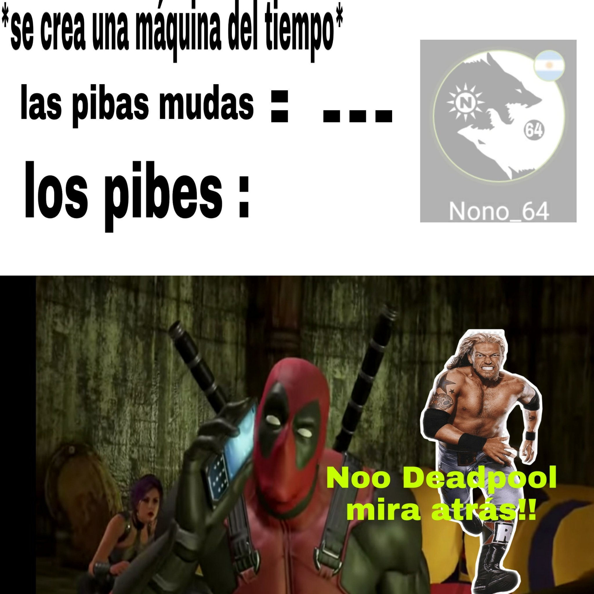 Wallpaper #v2fl9JIBSpphPi3-Xnwt154 Noo Deadpool Meme Subido Por Nono 64 Memedroid
