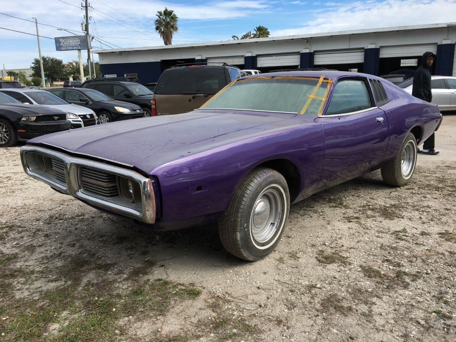 Wallpaper #xRkqBI8BtGB6xQ78ik2r28 Classic Muscle Car 1974 Dodge Charger Project for Sale