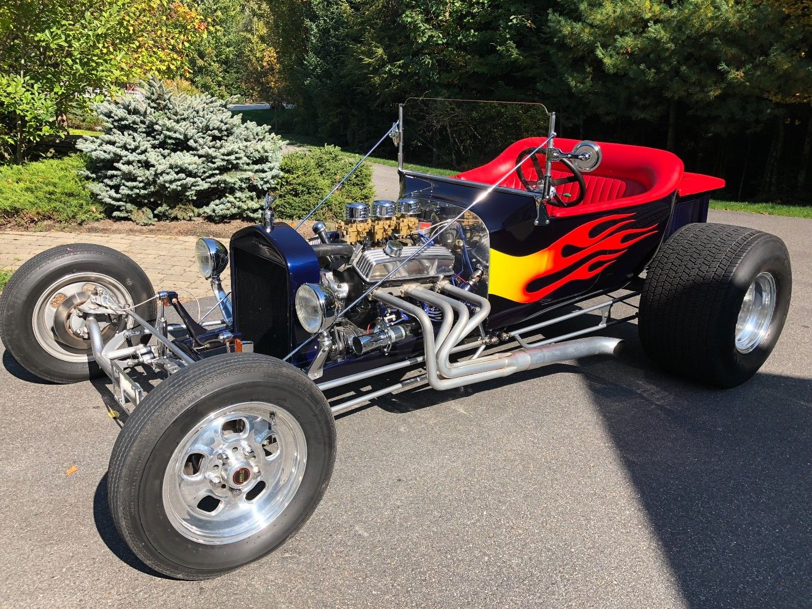 Wallpaper #c2hLGJMBSpphPi3-zBJm285 Fully Restored 1923 Ford Roadster T Bucket Hot Rod for Sale