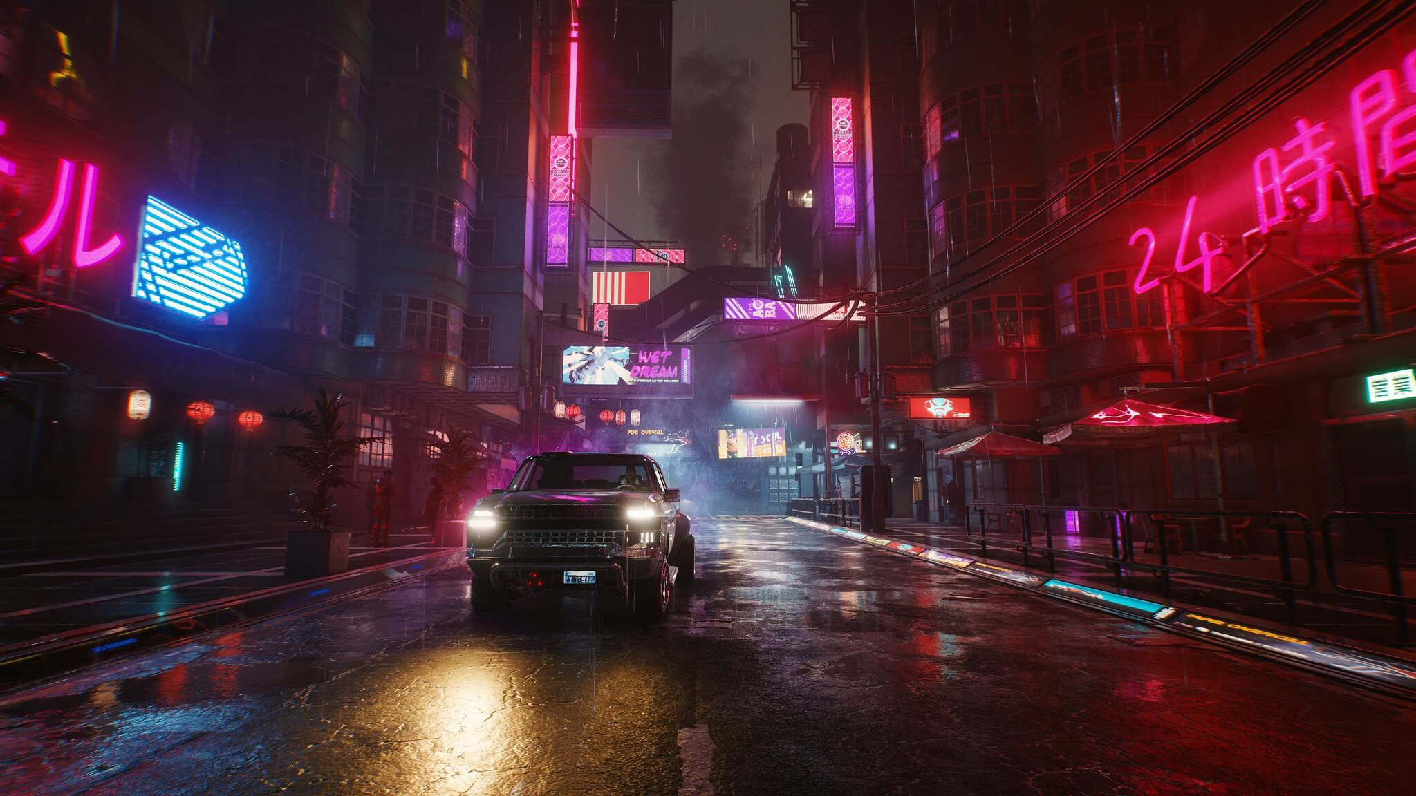 Wallpaper #ZGfJ5ZIBSpphPi3-TDGz291 Cyberpunk 2077 Night City Wire Special Russian Edition Footage