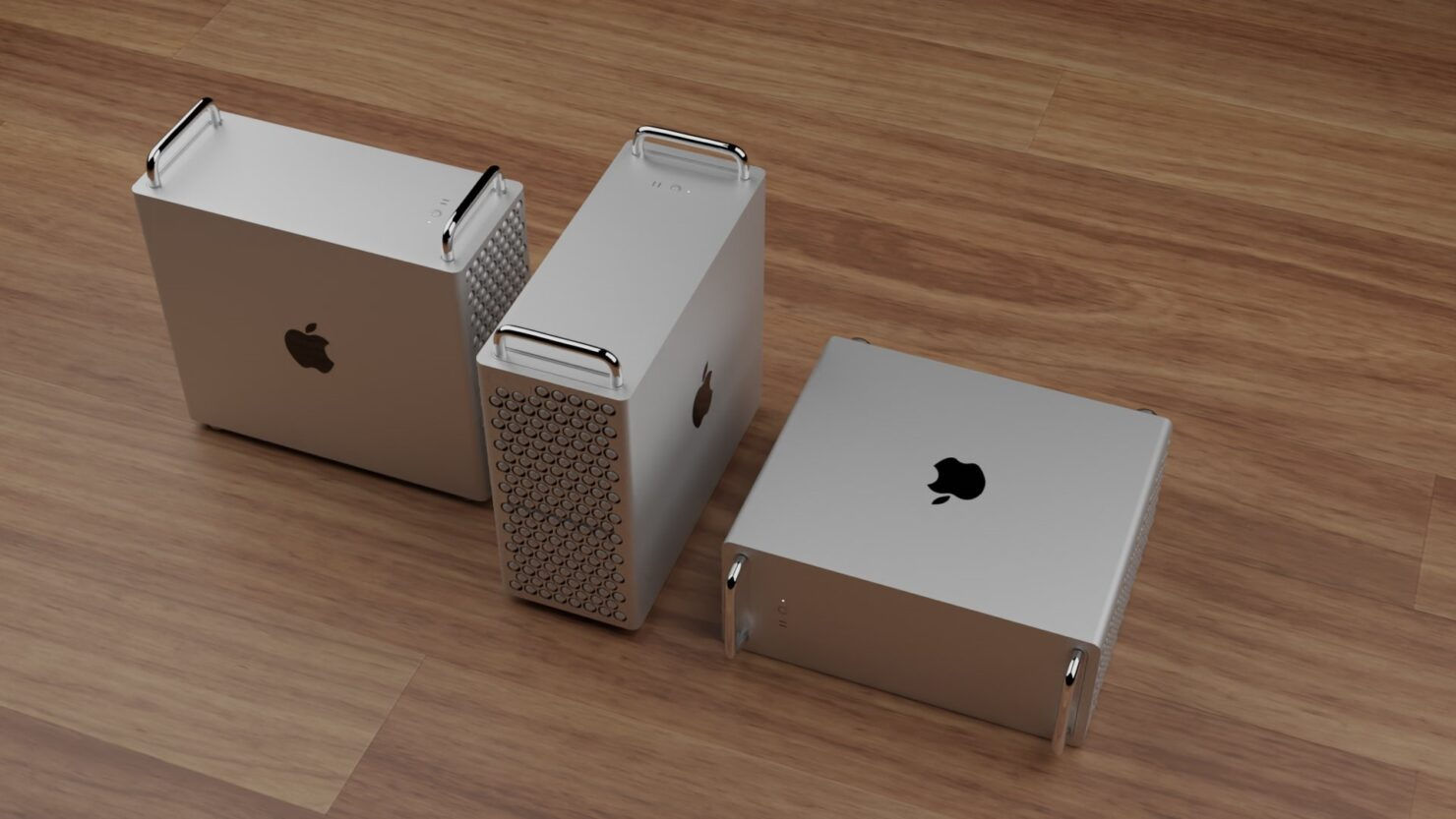 Wallpaper #CT-EPJMBLiIJ4c9OXZJ211 Apple Silicon Mac Pro Concept Shows a Much Smaller Cheese Grater