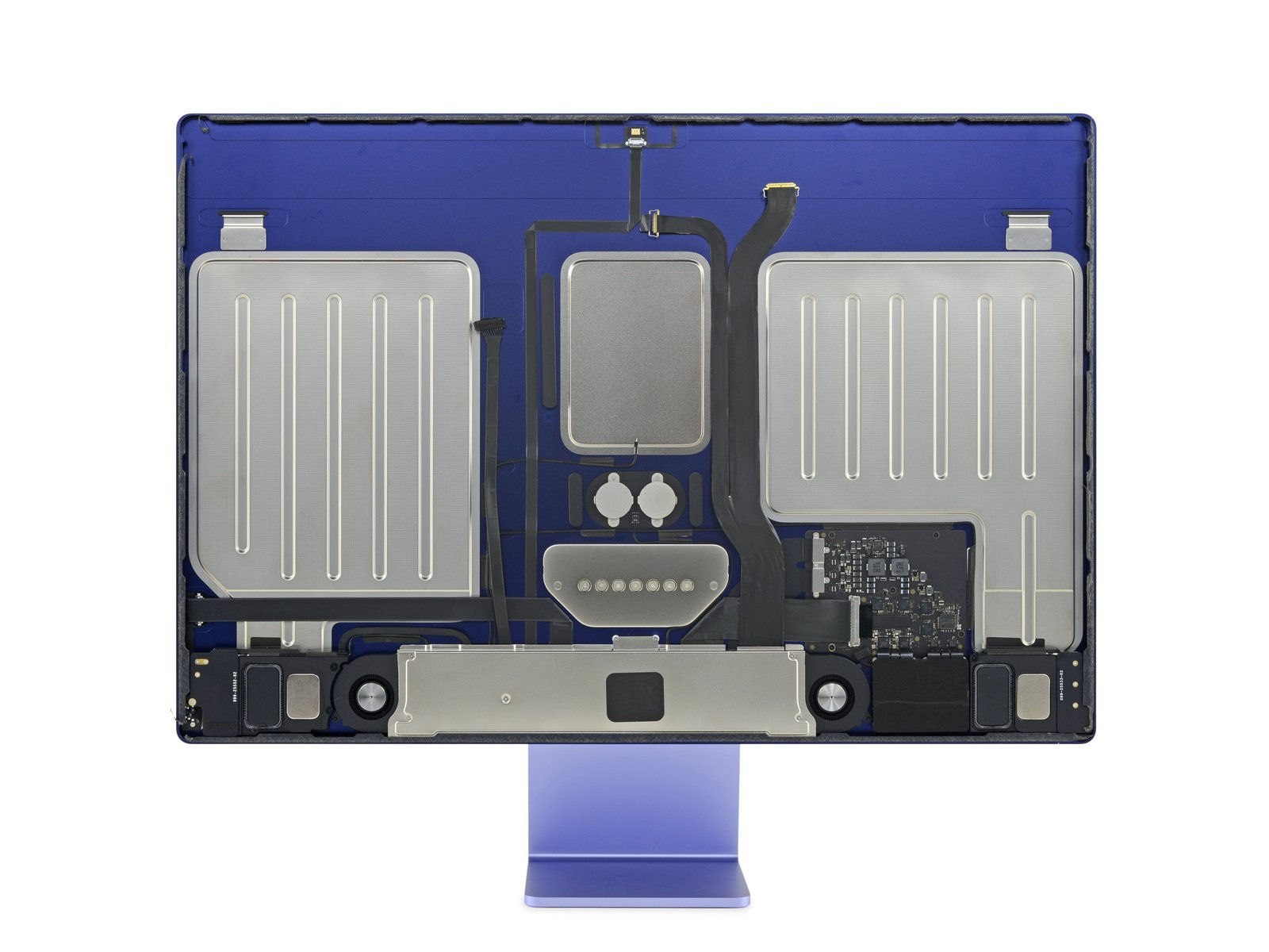 Wallpaper #b0CLL5MBJhL2WPbayb1A186 M1 iMac Teardown Reveals a Small Computer in a Large Chassis with the