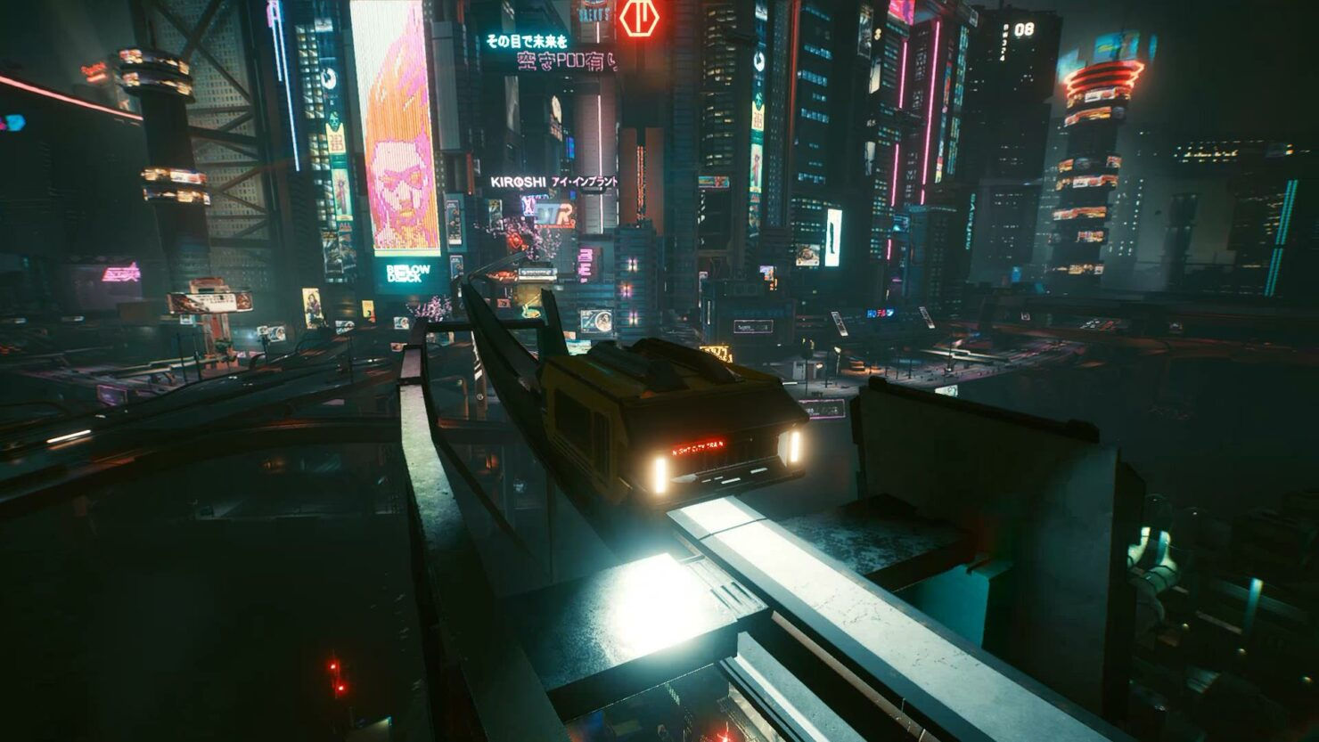 Wallpaper #pxm7BI8BtGB6xQ78F0_E28 Cyberpunk 2077 New Mod Introduces Fully Working Metro System with 19