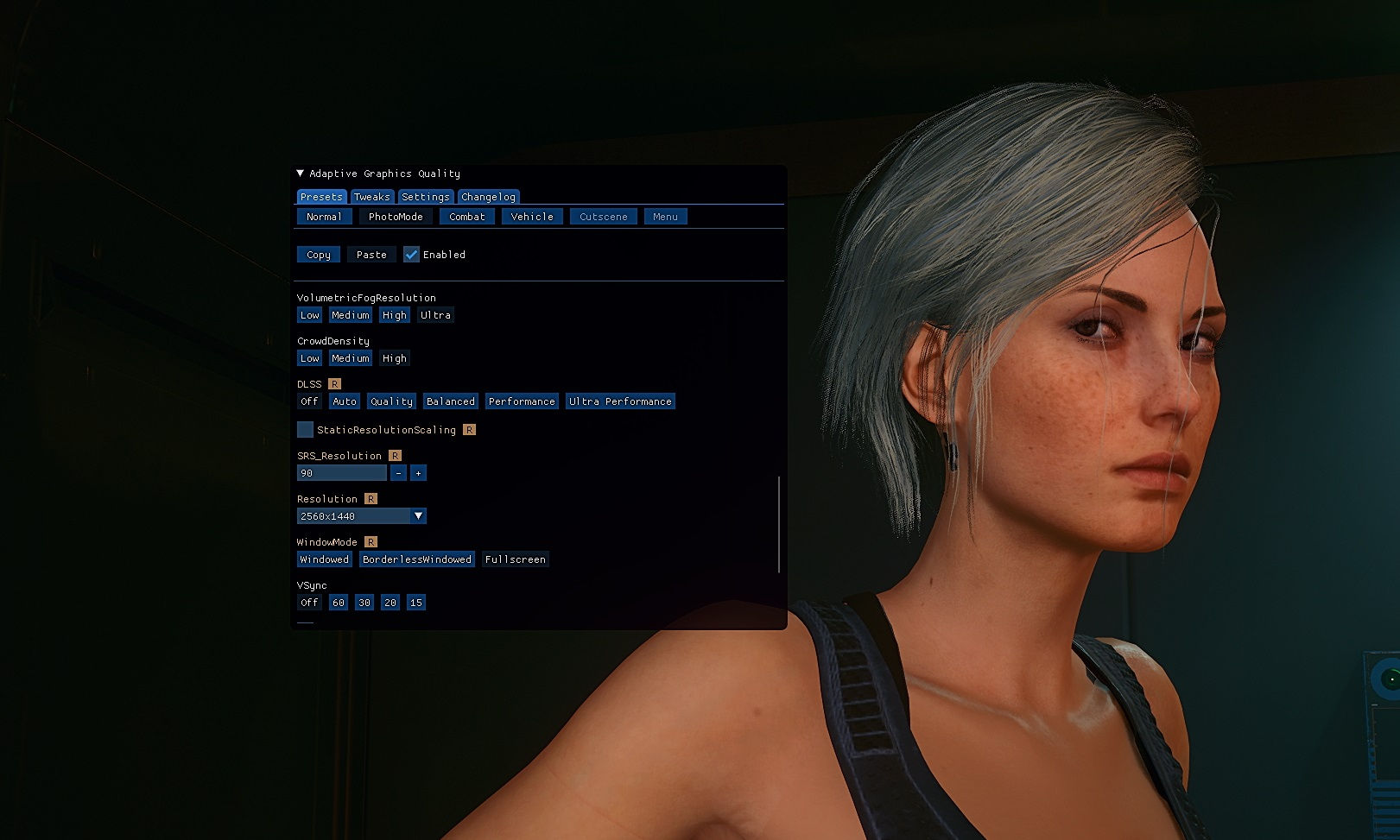 Wallpaper #Qmc8E5MBSpphPi3-bv-l233 La Nuova Mod Di Cyberpunk 2077 Introduce Le Impostazioni Di Qualita