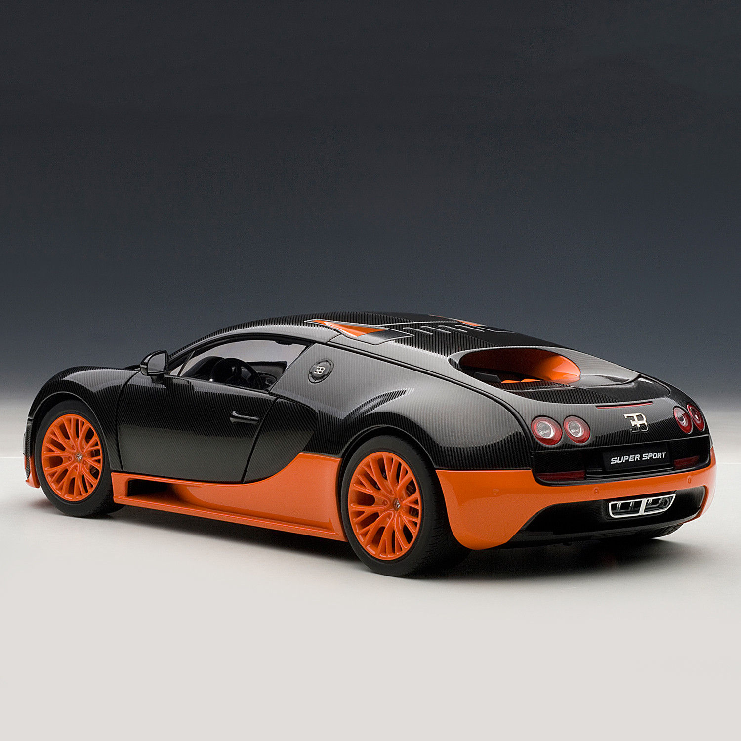 Wallpaper #yAOyZpMBpyOg8YnEJNvg99 Bugatti Veyron Super Sport Black Orange Auto Art Touch of Modern
