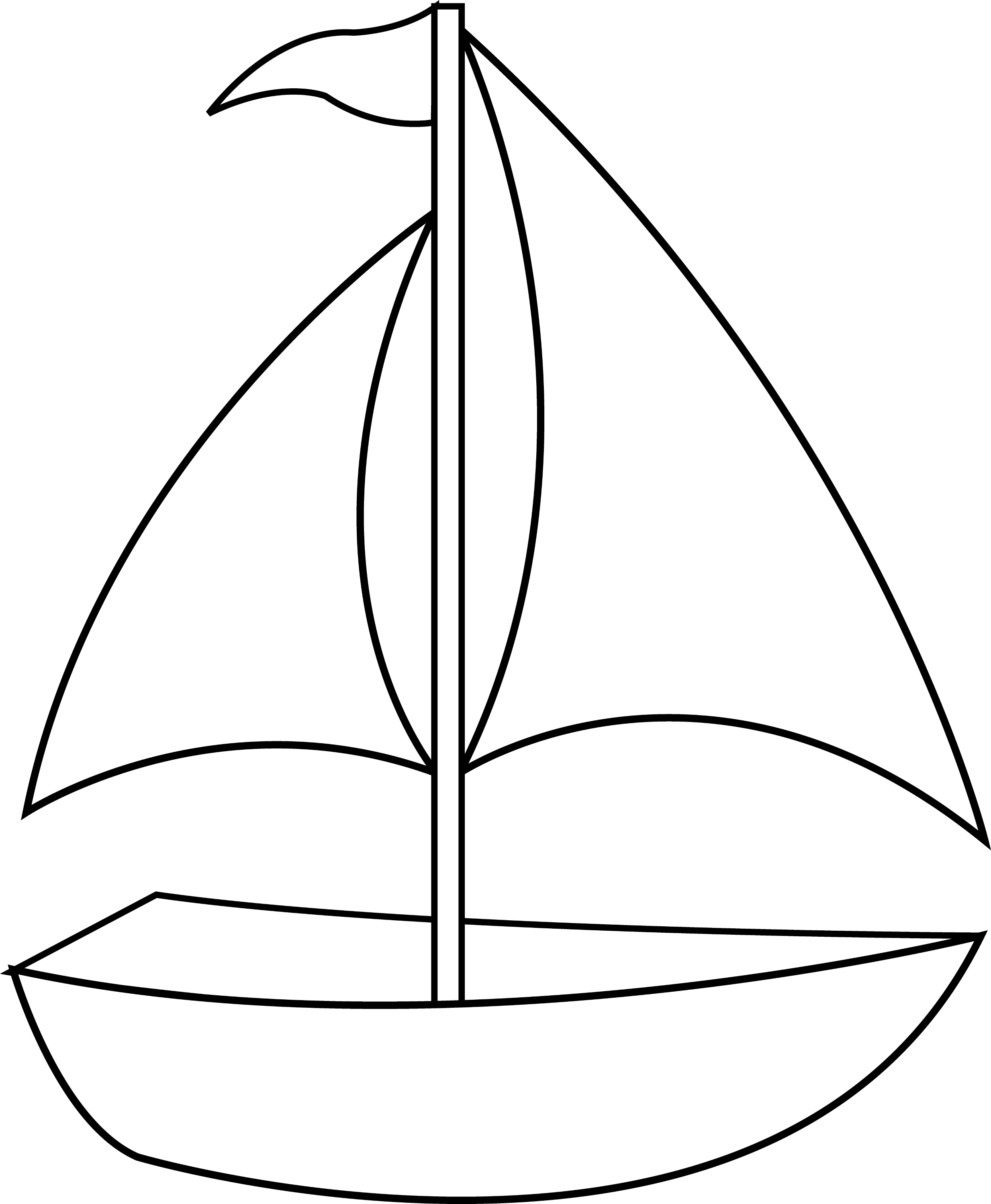 Wallpaper #gjGhNZMB5zzyi_yYgFf254 Colorable Sailboat Line Art Free Clip Art