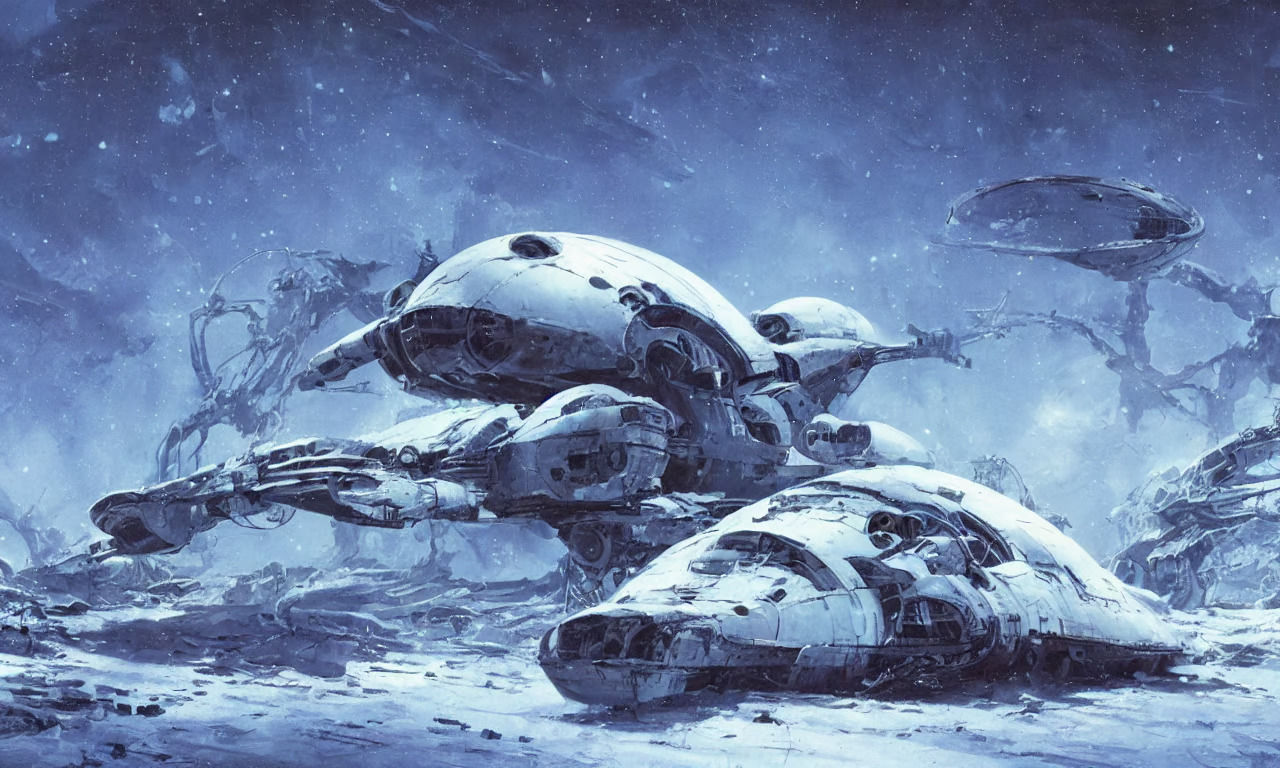 Wallpaper #8miAIJMBSpphPi3-mS3Z20 Derelict Spacecraft