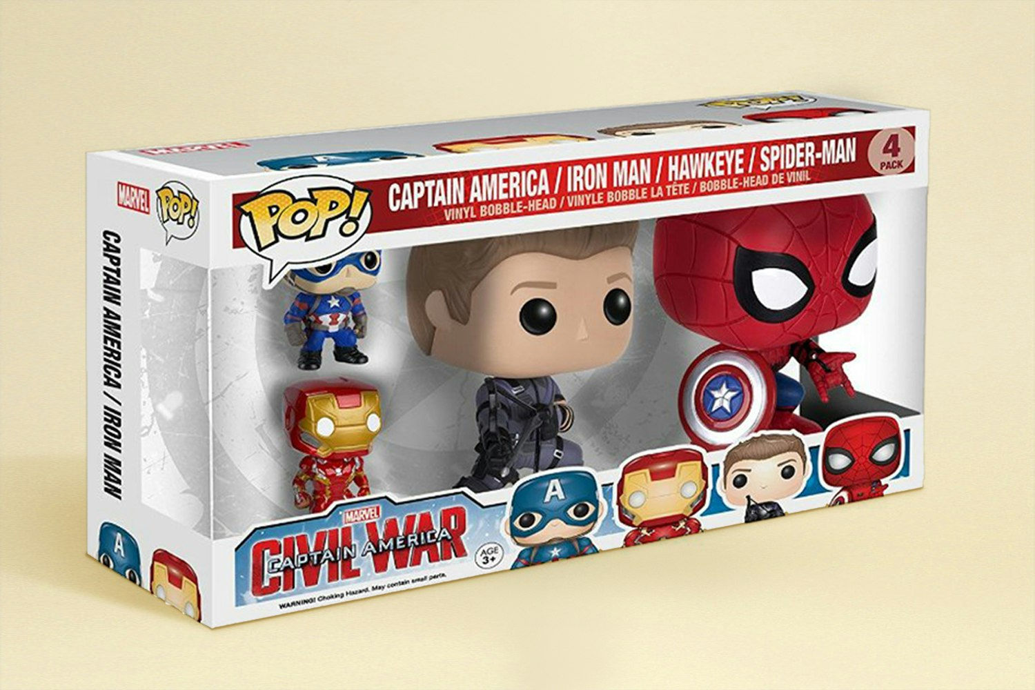 Wallpaper #_aV-OJMBVBiSkHCa5Y3h160 Funko Pop Avengers Civil War Set 4 Pack Toys Drop