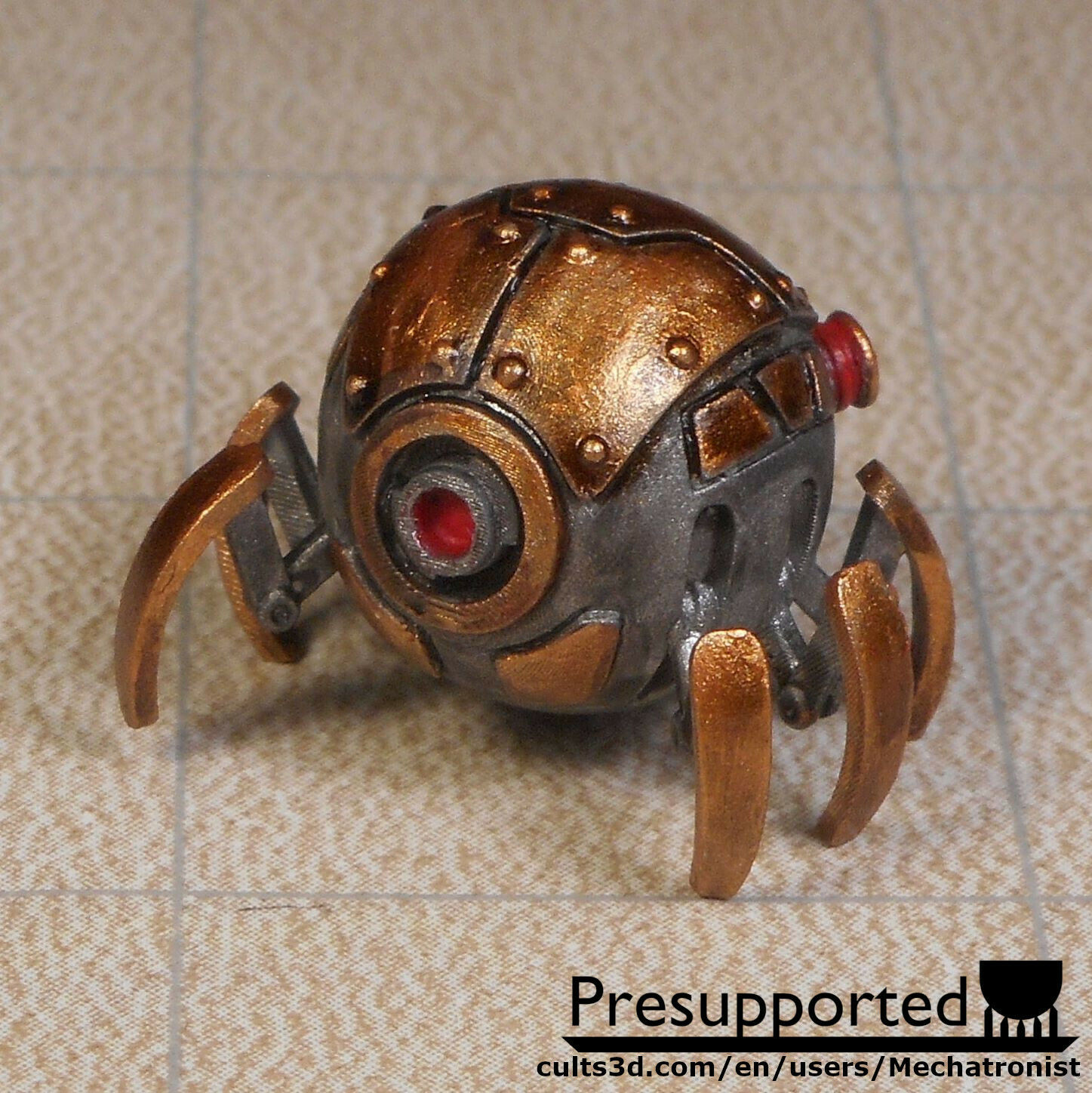 Wallpaper #MVgVNJMBzN9vxX348jvw114 Stl File Spider Ball Clockwork Robot Miniature Artificer Construct for