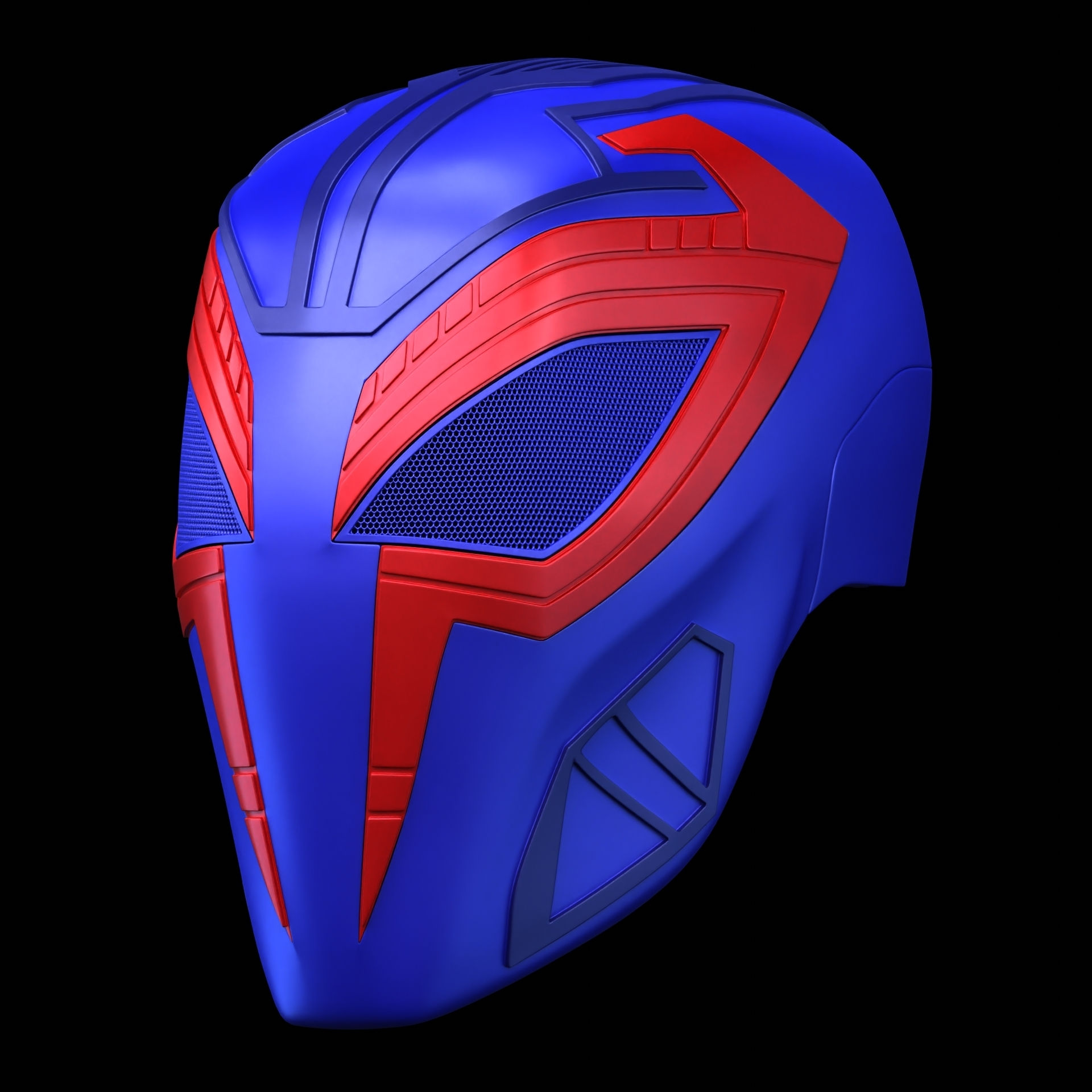 Wallpaper #6WhhGpMBSpphPi3-HhvO8 Stl File Spider Man 2099 Mask Across the Spiderverse 3D Printer