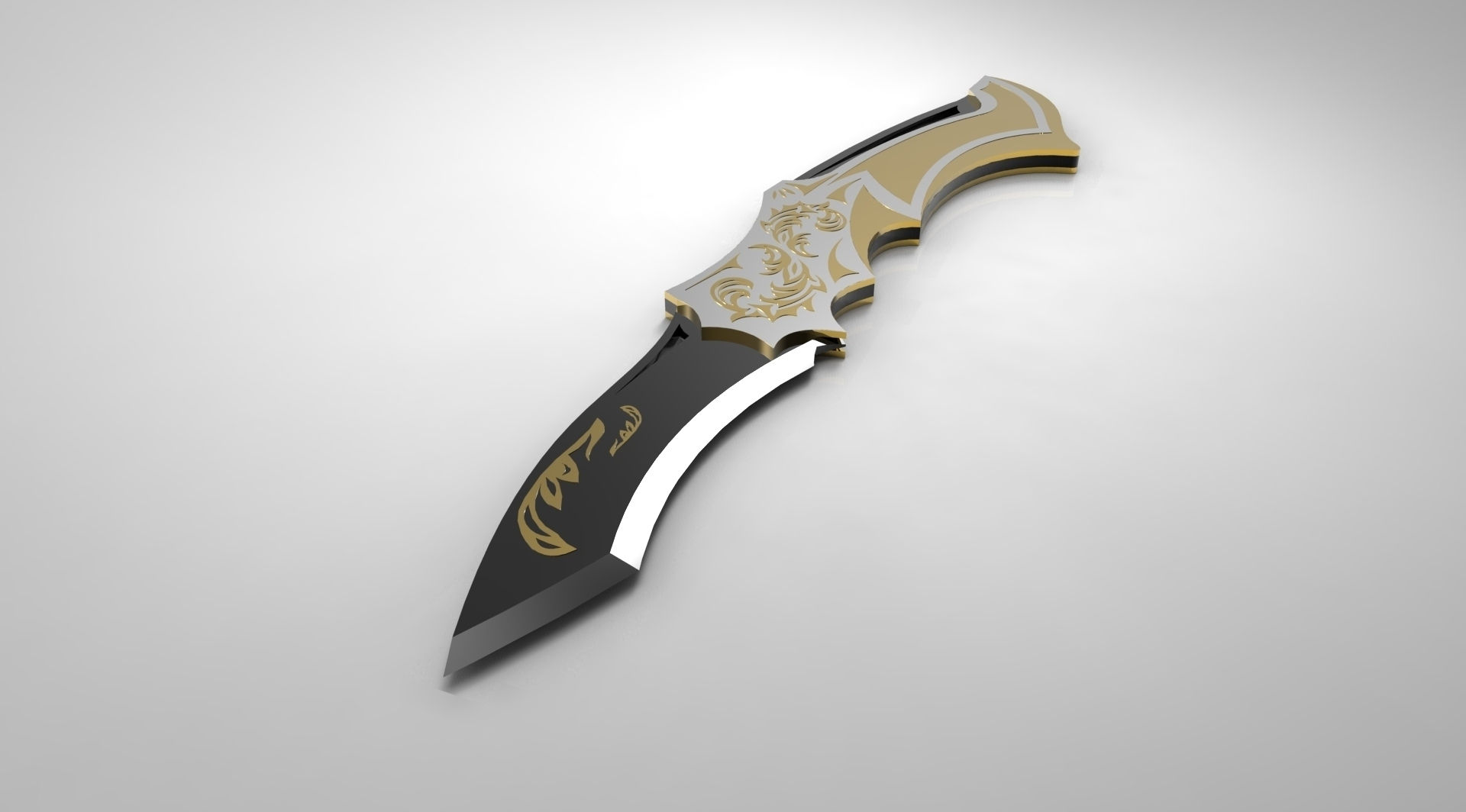Wallpaper #P5xj4ZIBZHQxiYarX7u0224 Free 3D File Cyberpunk Knife 3D Print Design to Downloadcults