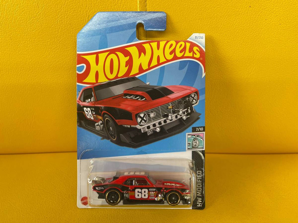 Wallpaper #m2hMIpMBSpphPi3-jjLN196 Hot Wheels 2024 Hw Modified Custom 68 Camaro Red 68
