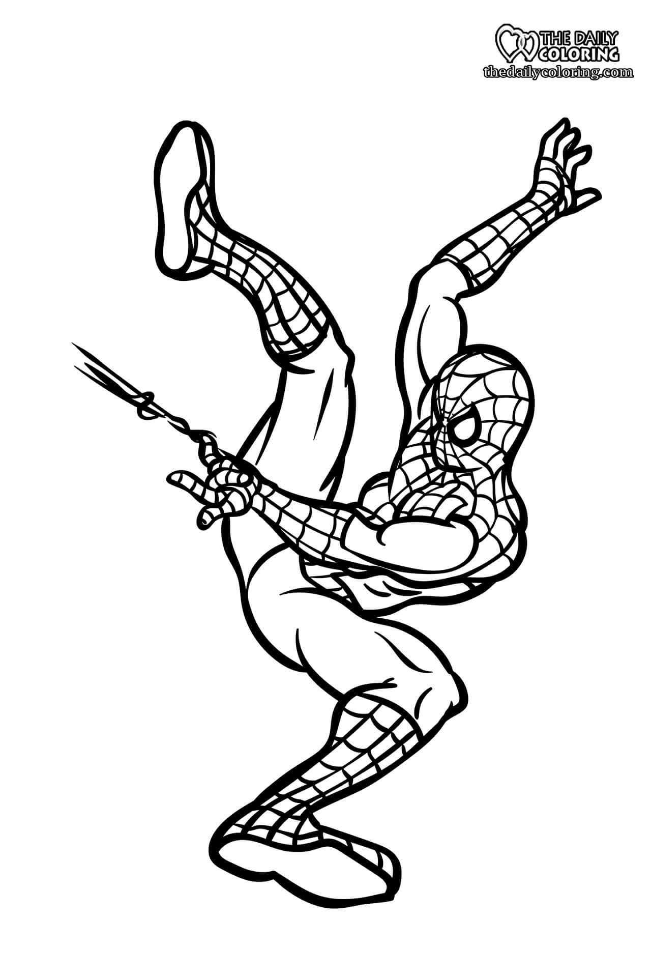 Wallpaper #mTGoNZMB5zzyi_yY9FeN82 Big Spiderman Coloring Pages