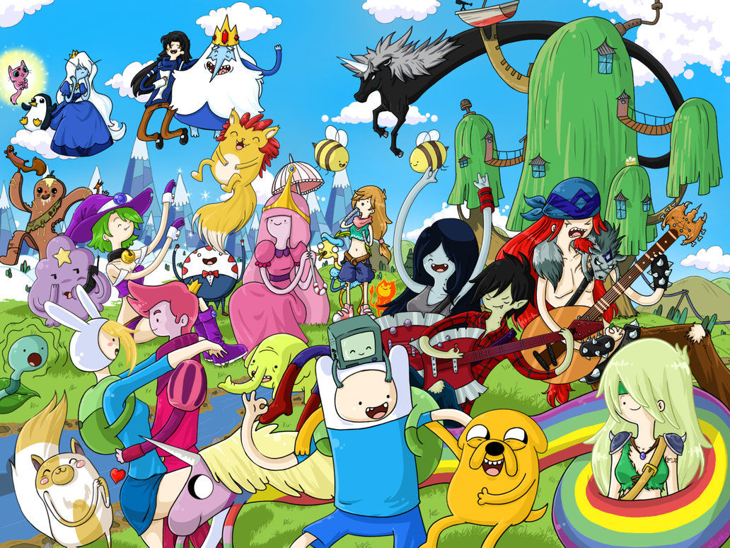 Wallpaper #01eb8 Download Join Finn and Jake for a Wild and Wacky Adventure
