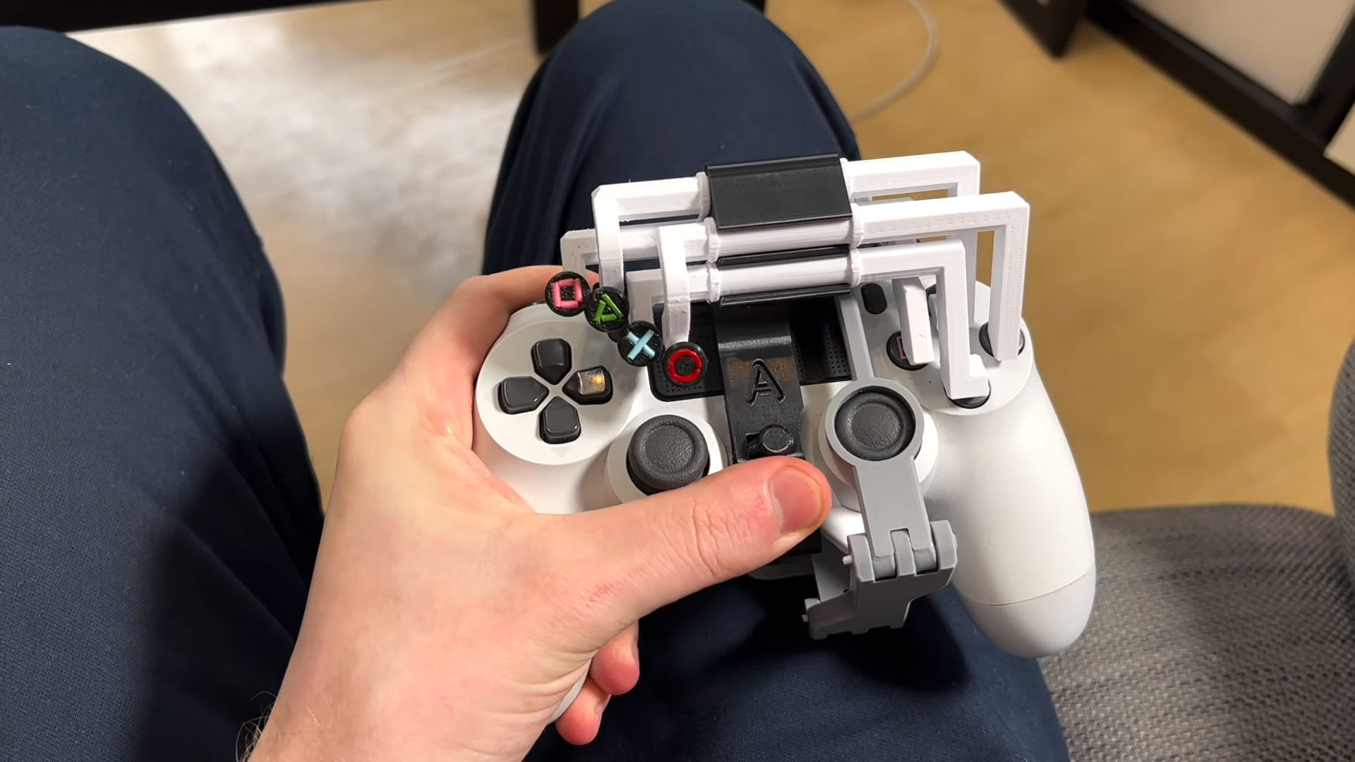 Wallpaper #tmjAG5MBSpphPi3-gSCS143 3D Printed Playstation Controller Mod Allows One Handed PS4 and PS5