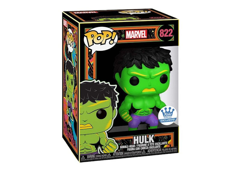 Wallpaper #1qVvOJMBVBiSkHCapo0677 Funko Pop Marvel Hulk Black Light Funko Shop Exclusive Figure 822