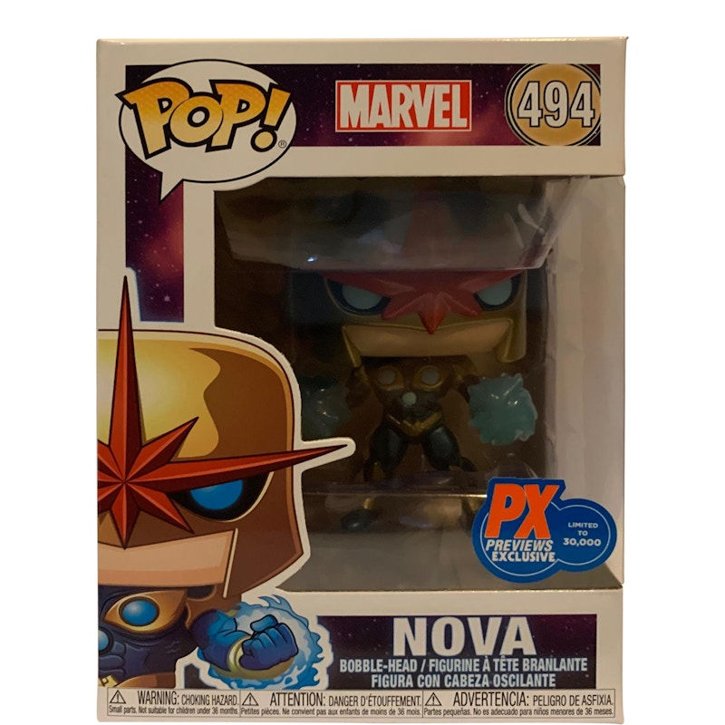 Wallpaper #1qVvOJMBVBiSkHCapo06345 Funko Pop Marvel Nova Px Previews Exclusive Bobble Head Figure 494 Cn