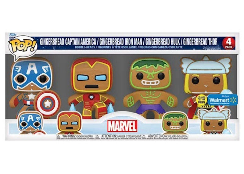 Wallpaper #1qVvOJMBVBiSkHCapo06237 Funko Pop Marvel Gingerbread Captain America Gingerbread Iron Man