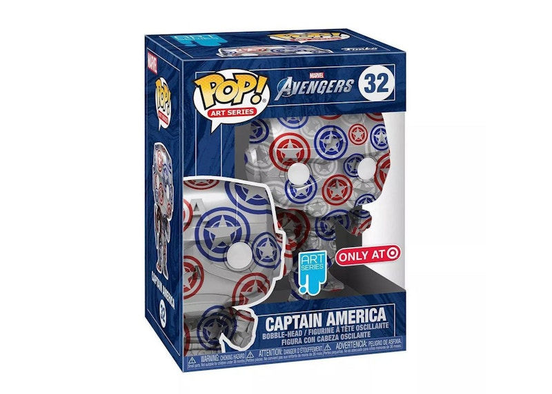 Wallpaper #5KV0OJMBVBiSkHCaSY0k132 Funko Pop Art Series Marvel Avengers Captain America Target Exclusive