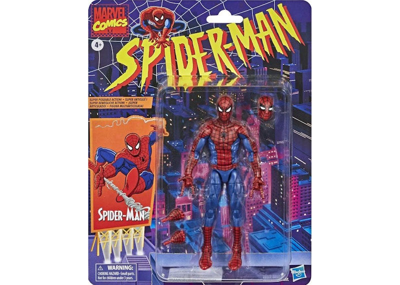 Wallpaper #rfTZOpMBKFX8bn3ryHn5349 Hasbro Marvel Legends Spider Man Retro Collection Action Figure Ss20 Fr