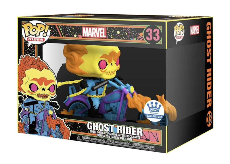 Wallpaper #1qVvOJMBVBiSkHCapo06375 Funko Pop Rides Marvel Ghost Rider Black Light Funko Exclusive