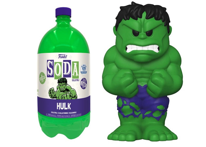 Wallpaper #5KV0OJMBVBiSkHCaSY0k400 Funko Soda 3 Liter Marvel Hulk Funko Shop Exclusive Open Bottle Common